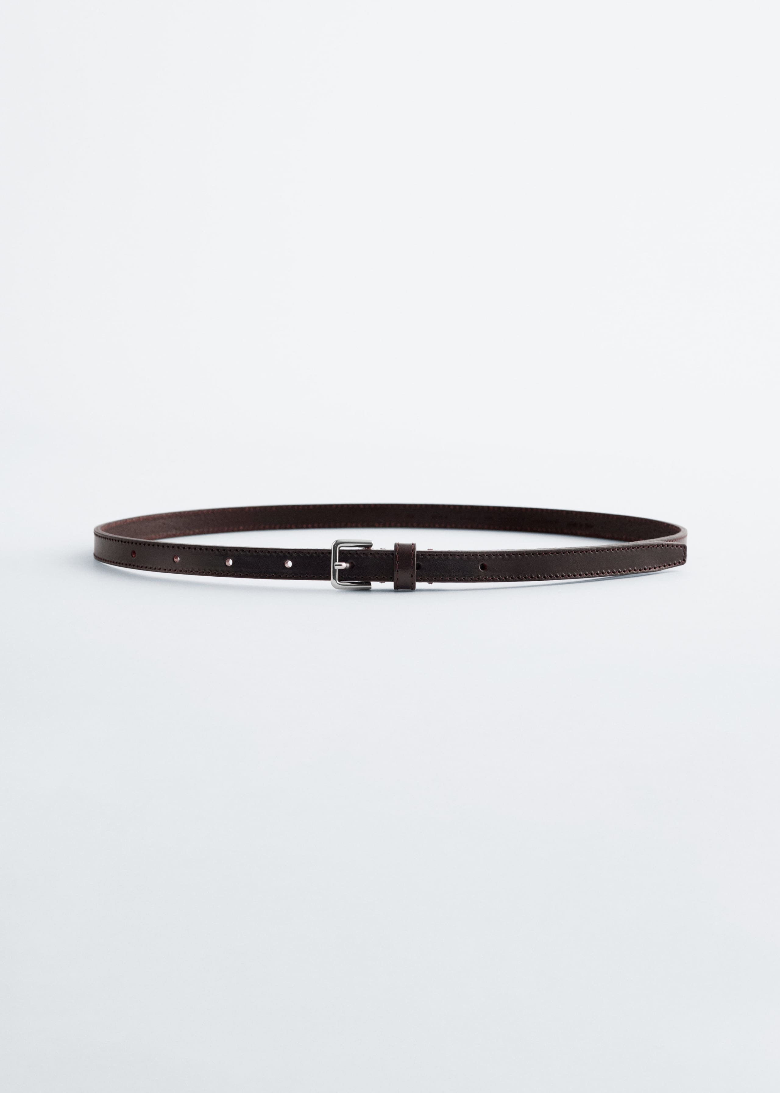Image of Slim Leather Belt