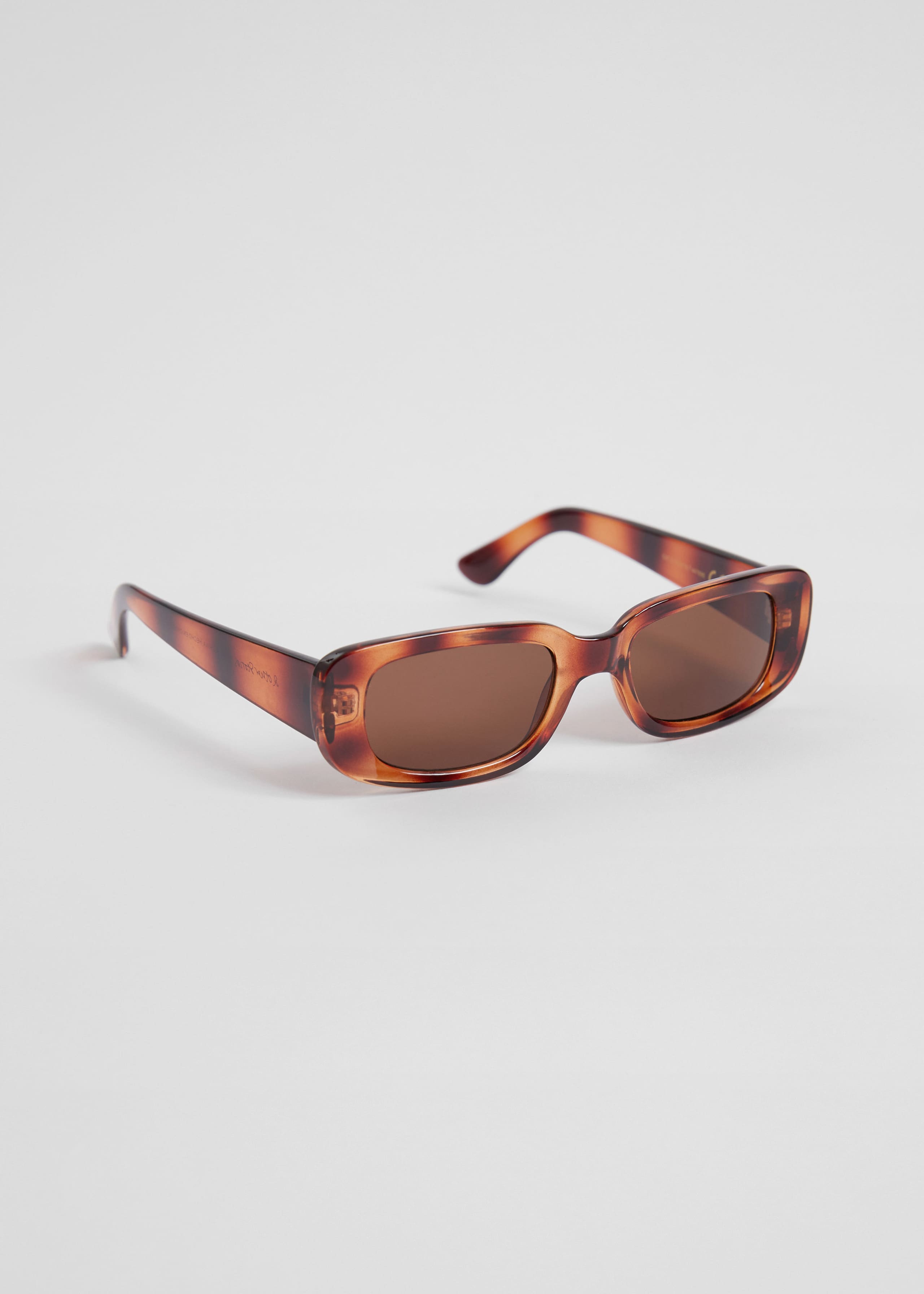 RectangularSilhouetteSunglasses - Marble white - Natura morta