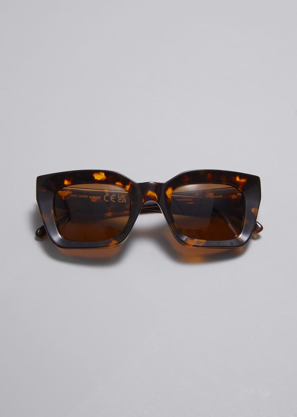Lunettes de soleil rectangulaires et polarisées