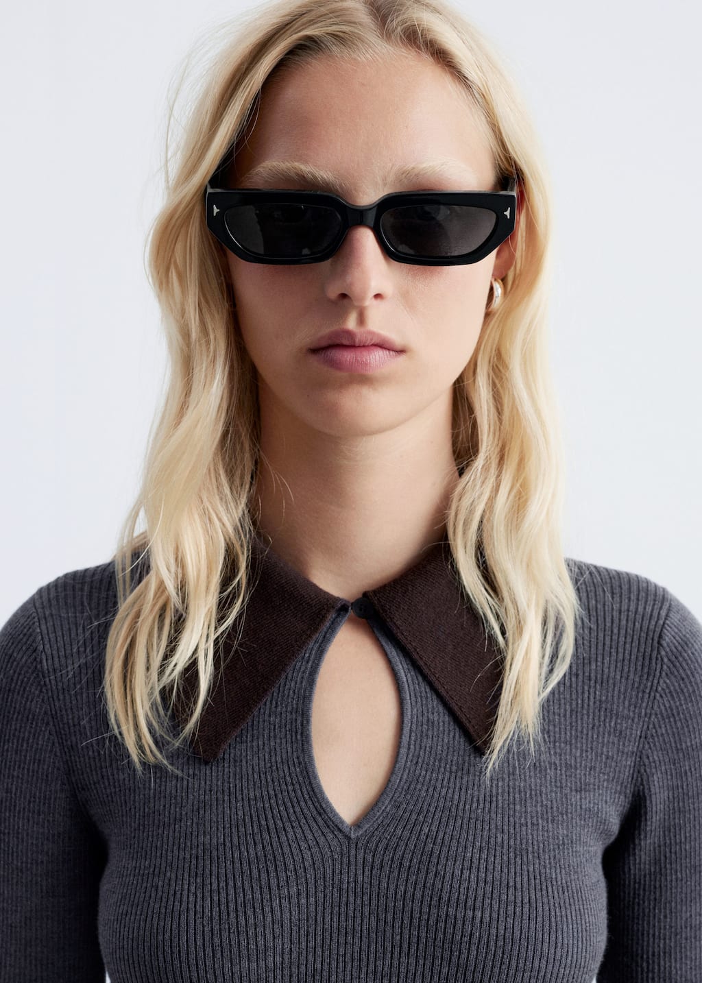 Image of Keyhole Collar Top