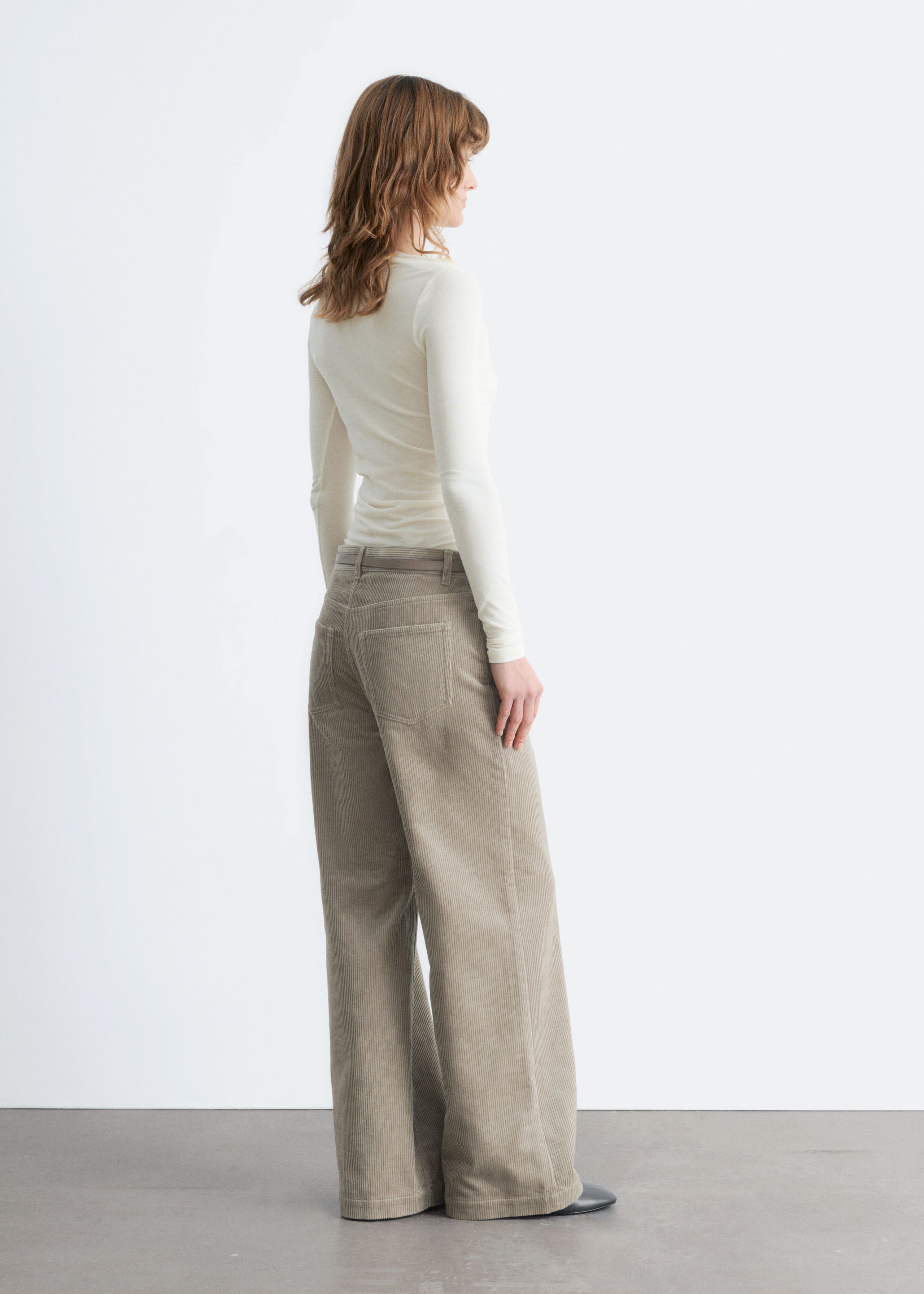 Image of Manchesterbyxa med vida ben