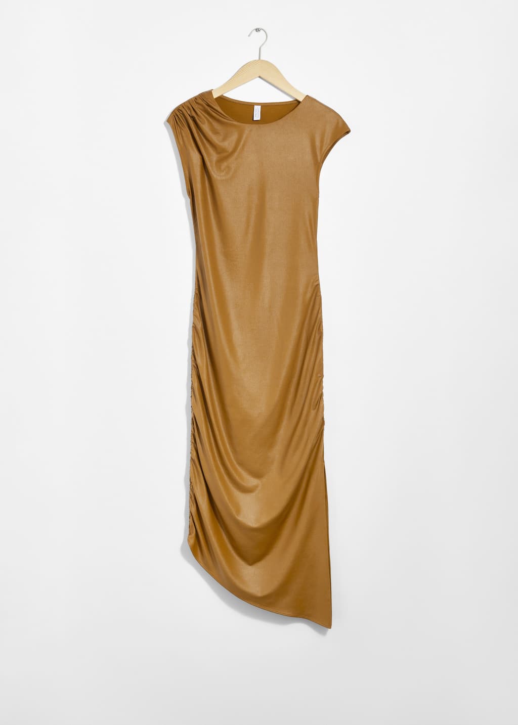 Image of Robe midi drapée