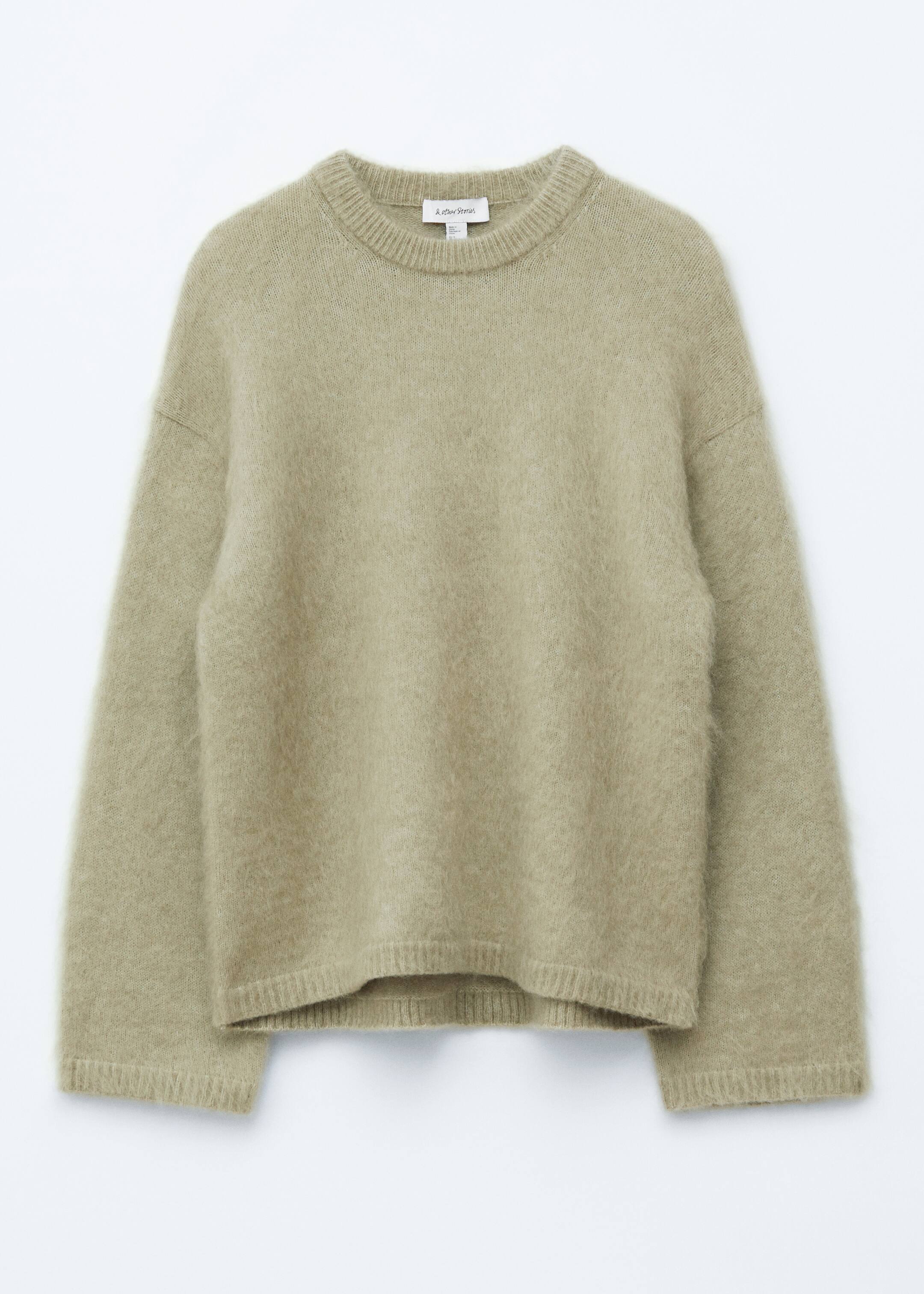 Grotere afbeelding bekijken: Trui van mohairmix - Lichtgroen - DAMES | H&M NL 6