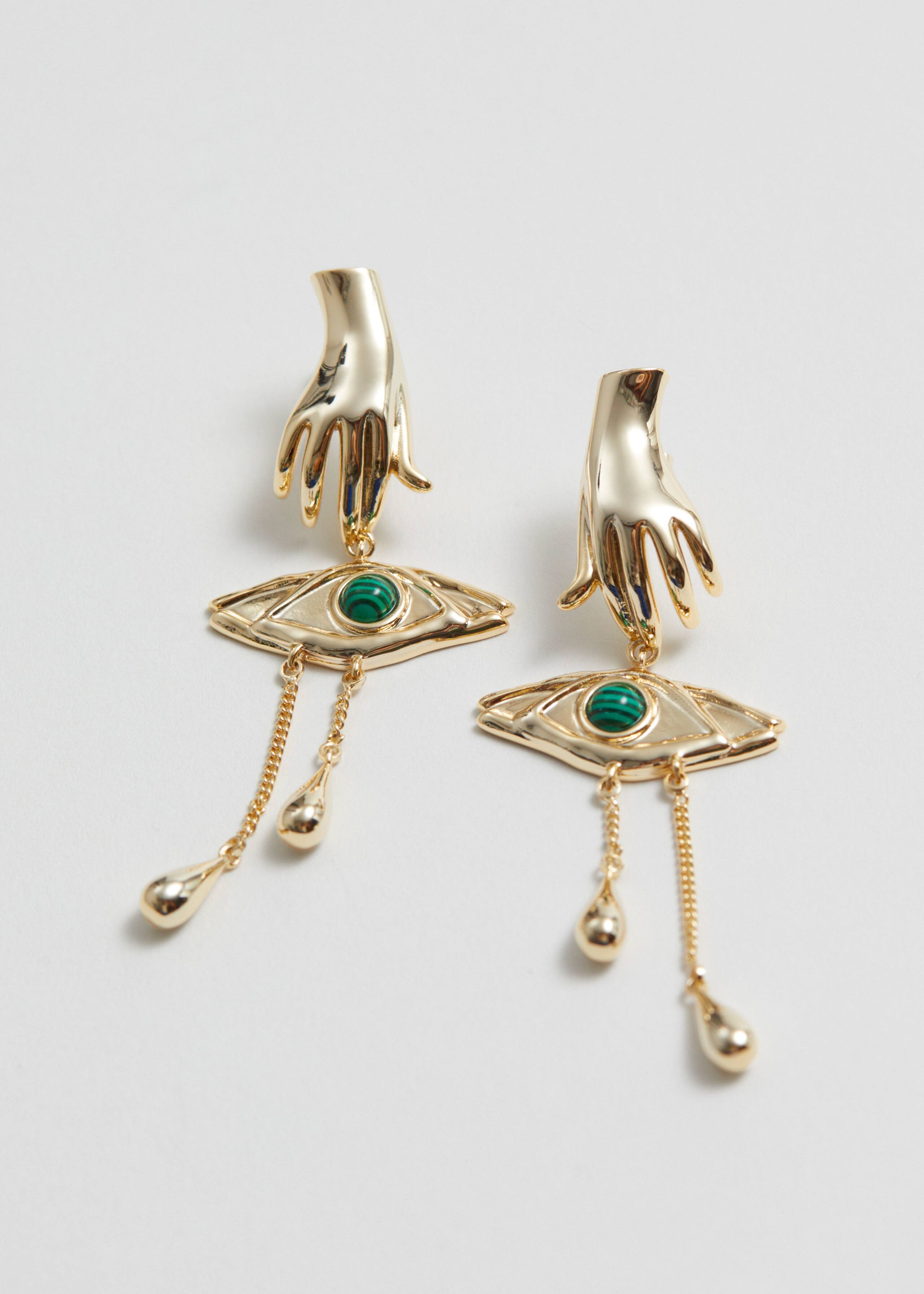 Golden Eye Earrings - Gold - Still Life
