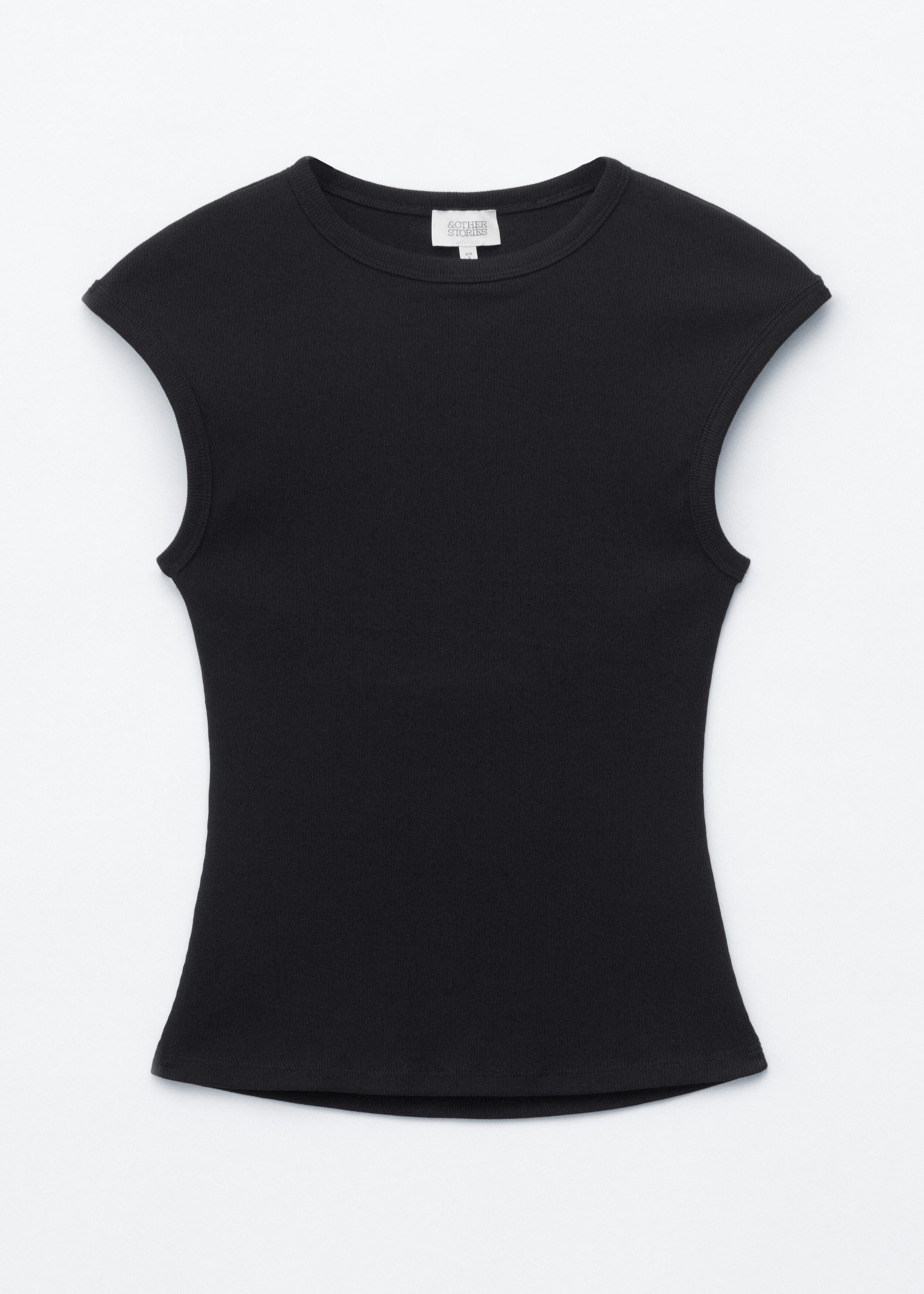 Open-Back Ribbed Top