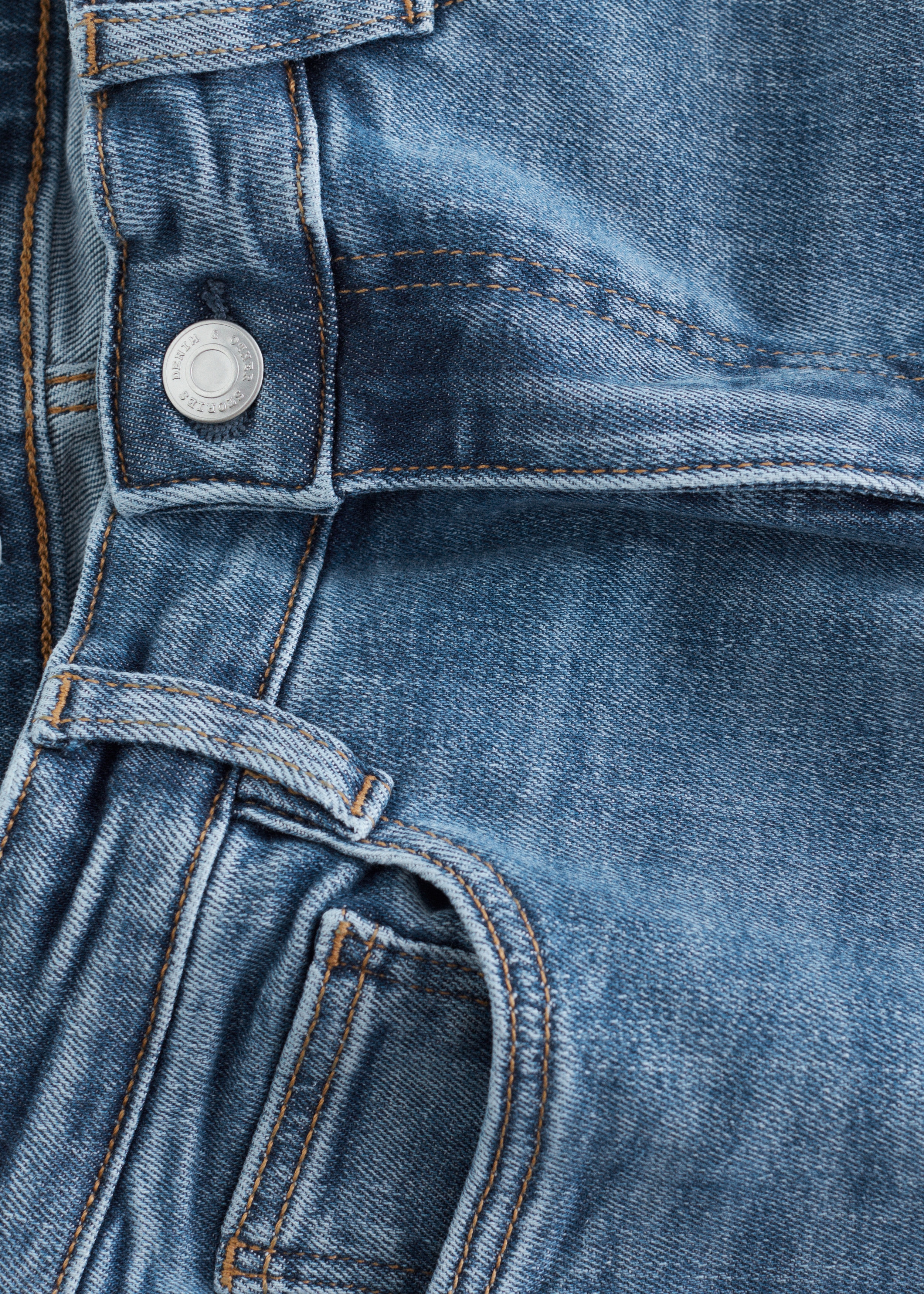 Slim Low-Rise Bootcut Jeans - Mid Blue - & Other Stories GB