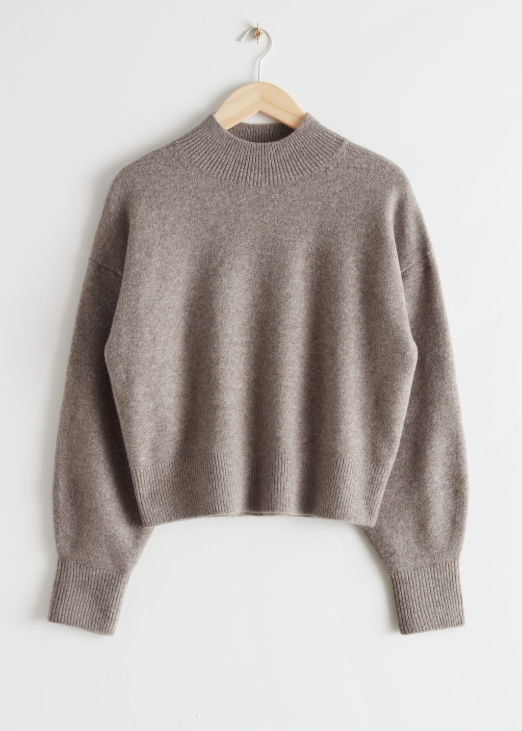 Mock-Neck Sweater