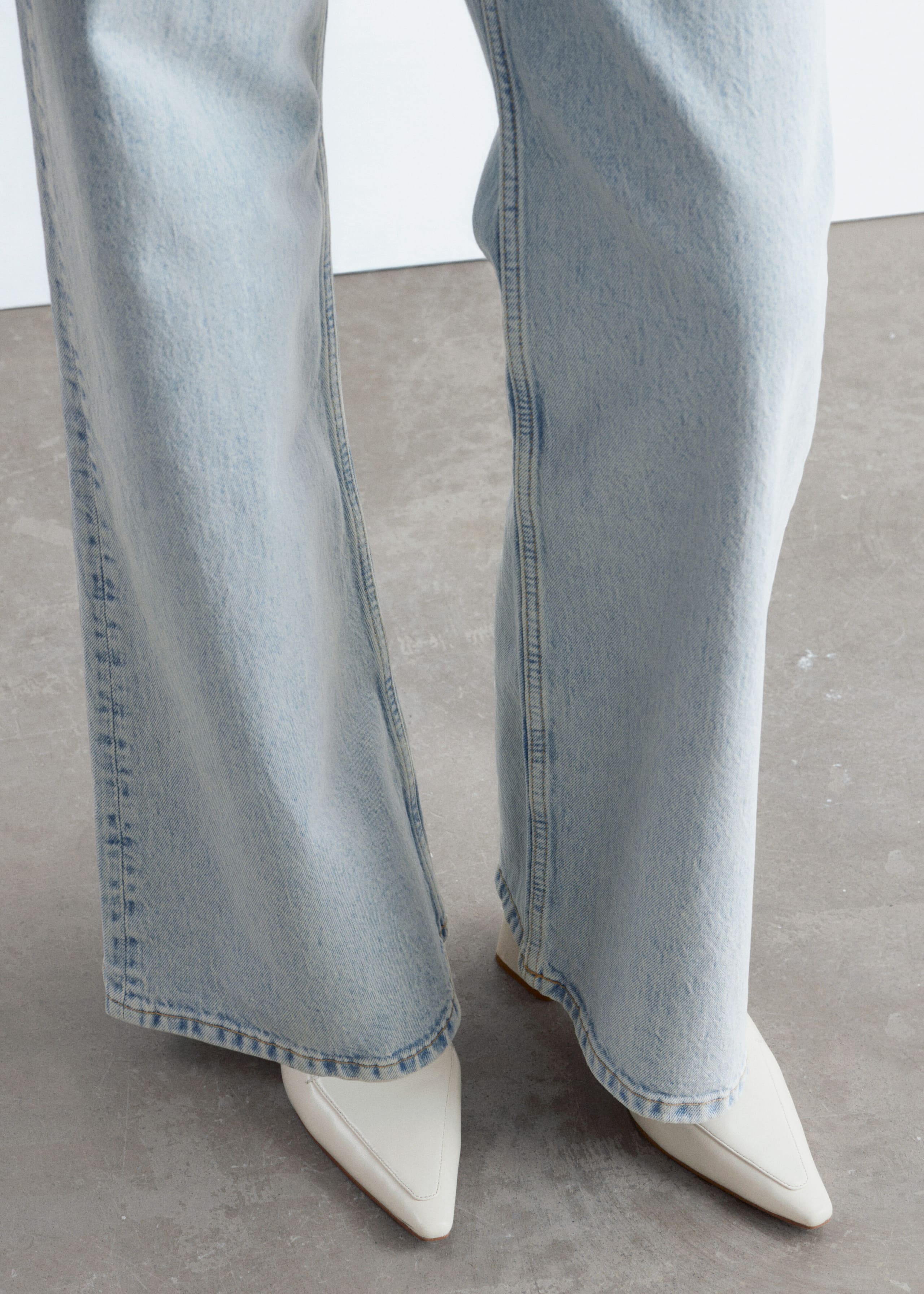 Image of Wide-Leg Jeans