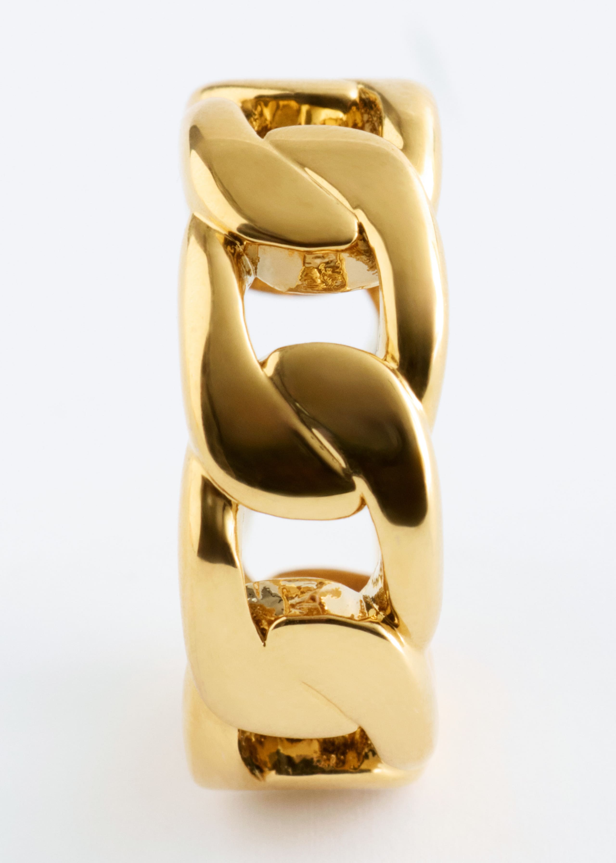 Chunky Chain Ring - Gold - Still Life