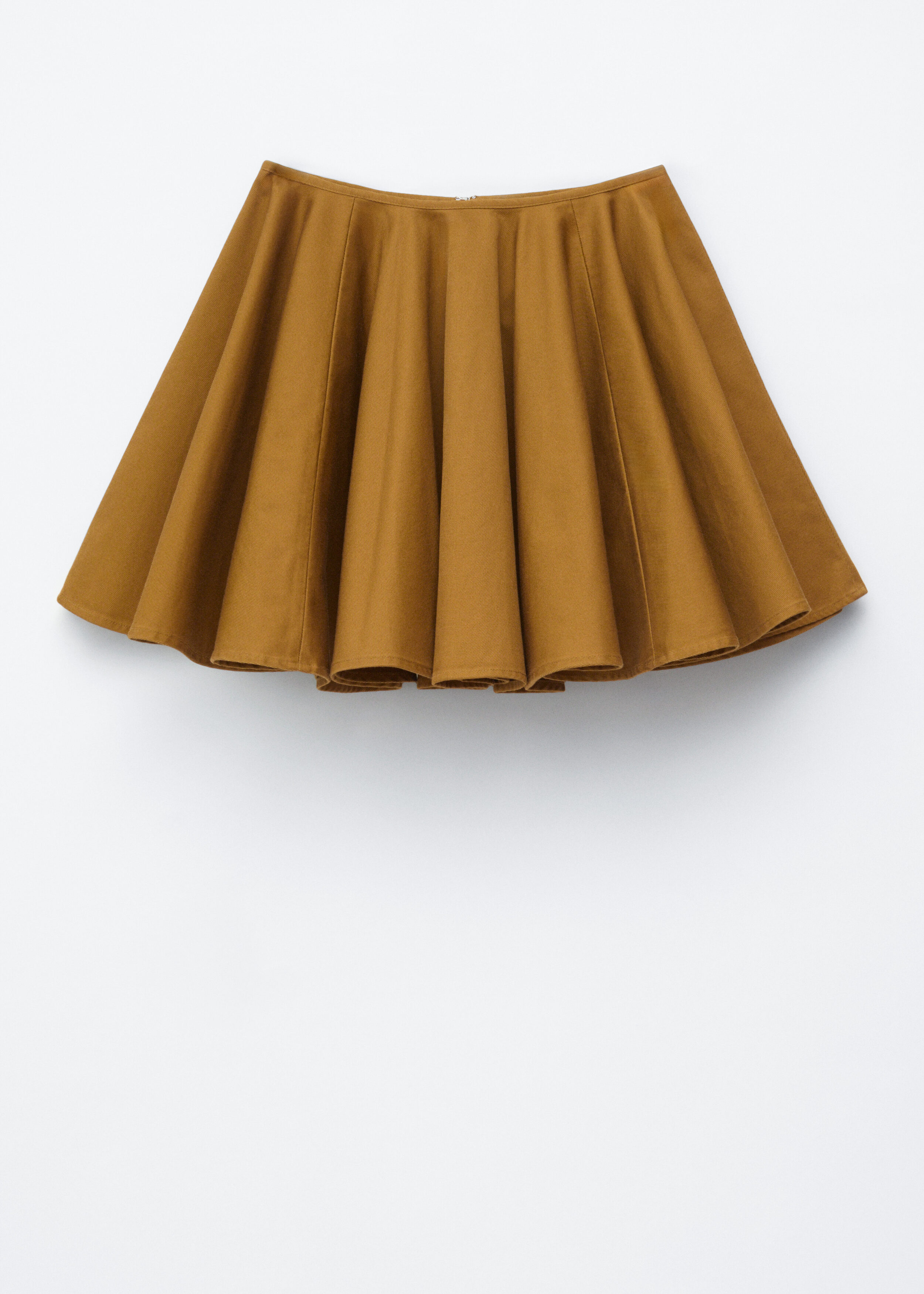 Cotton Circle Mini Skirt