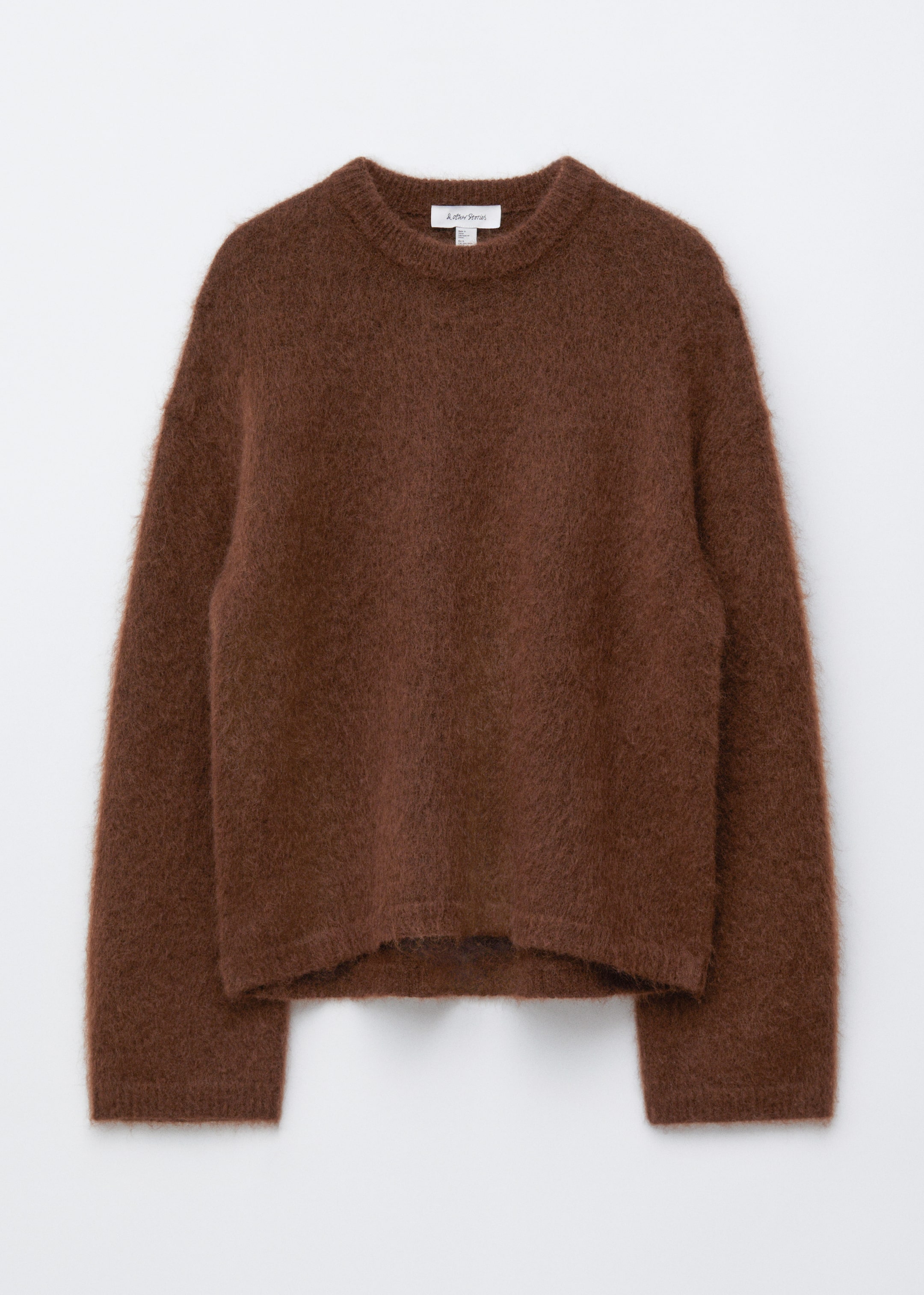 Agrandir l'image: Pull en mohair mélangé - Marron foncé - FEMME | H&M BE 6