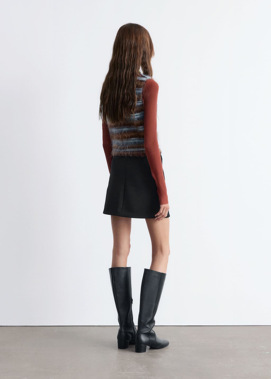 Image of A-line Mini Skirt