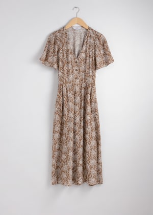 Beige Print