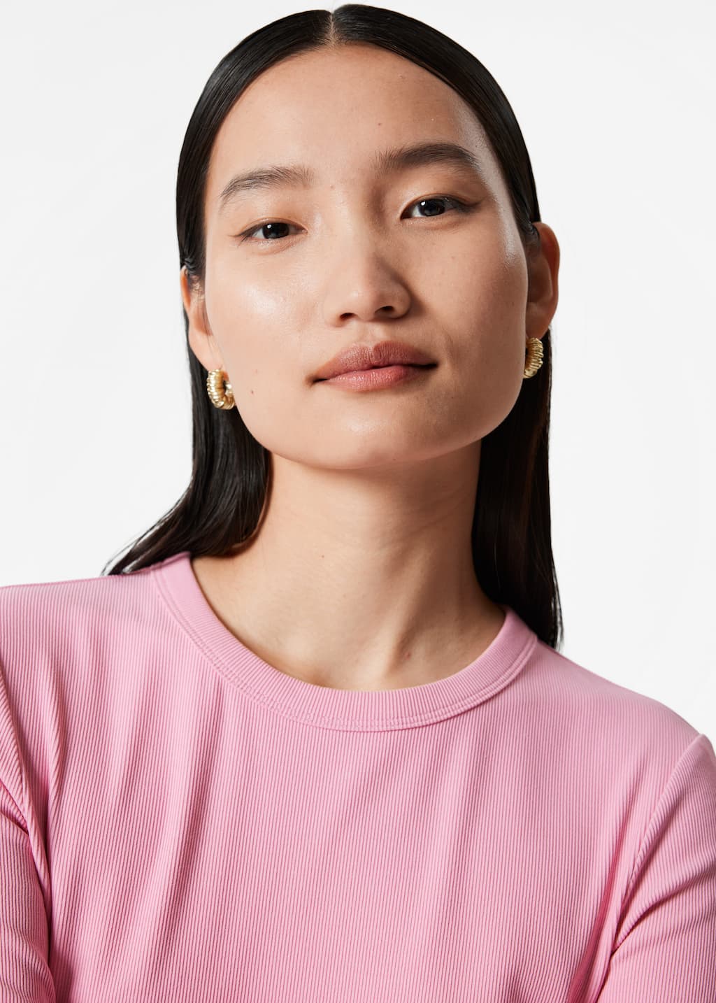 Haut côtelé - Blanc - Lookbook