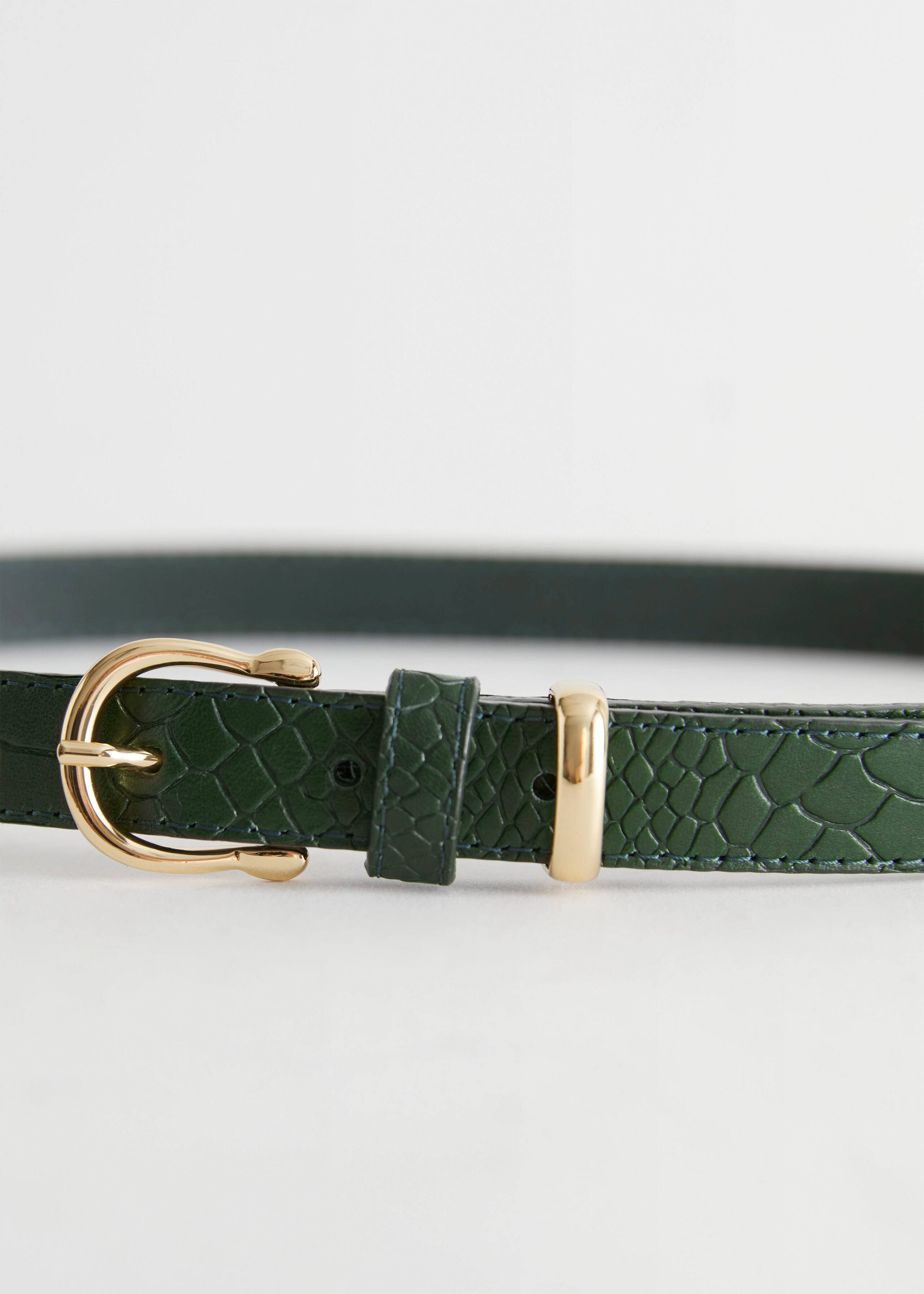 Cintura in pelle - {{variantName}} - Descrizione dettagliata