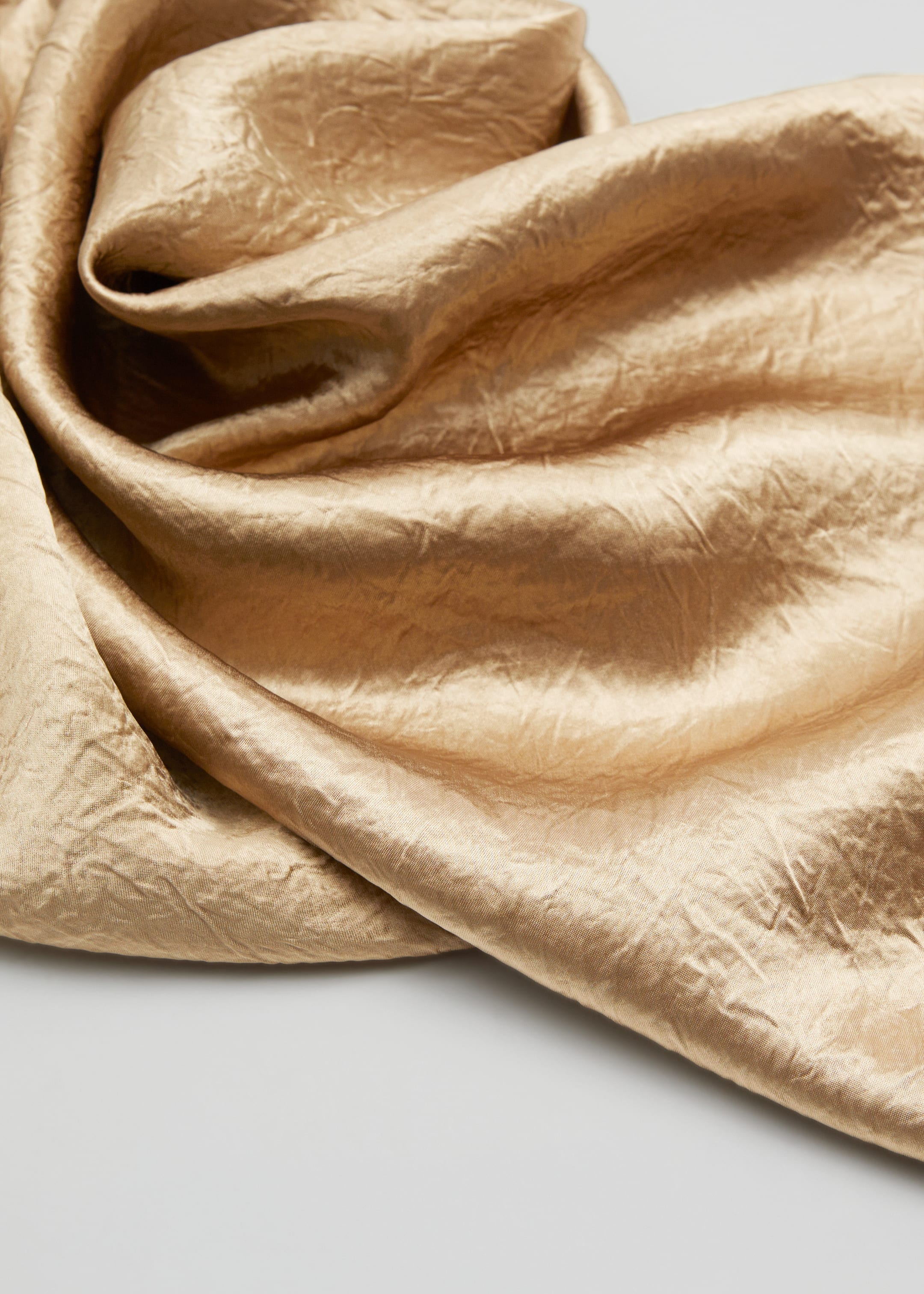 Größeres Bild ansehen: One-Shoulder-Midikleid aus Satin - Bronze - Ladies | H&M DE 2