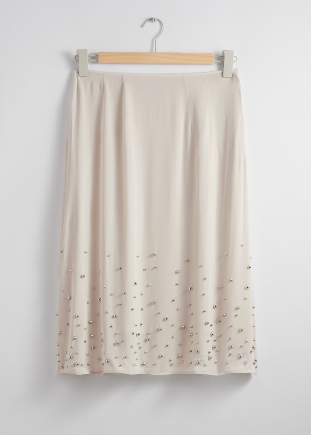 Studded Midi Skirt