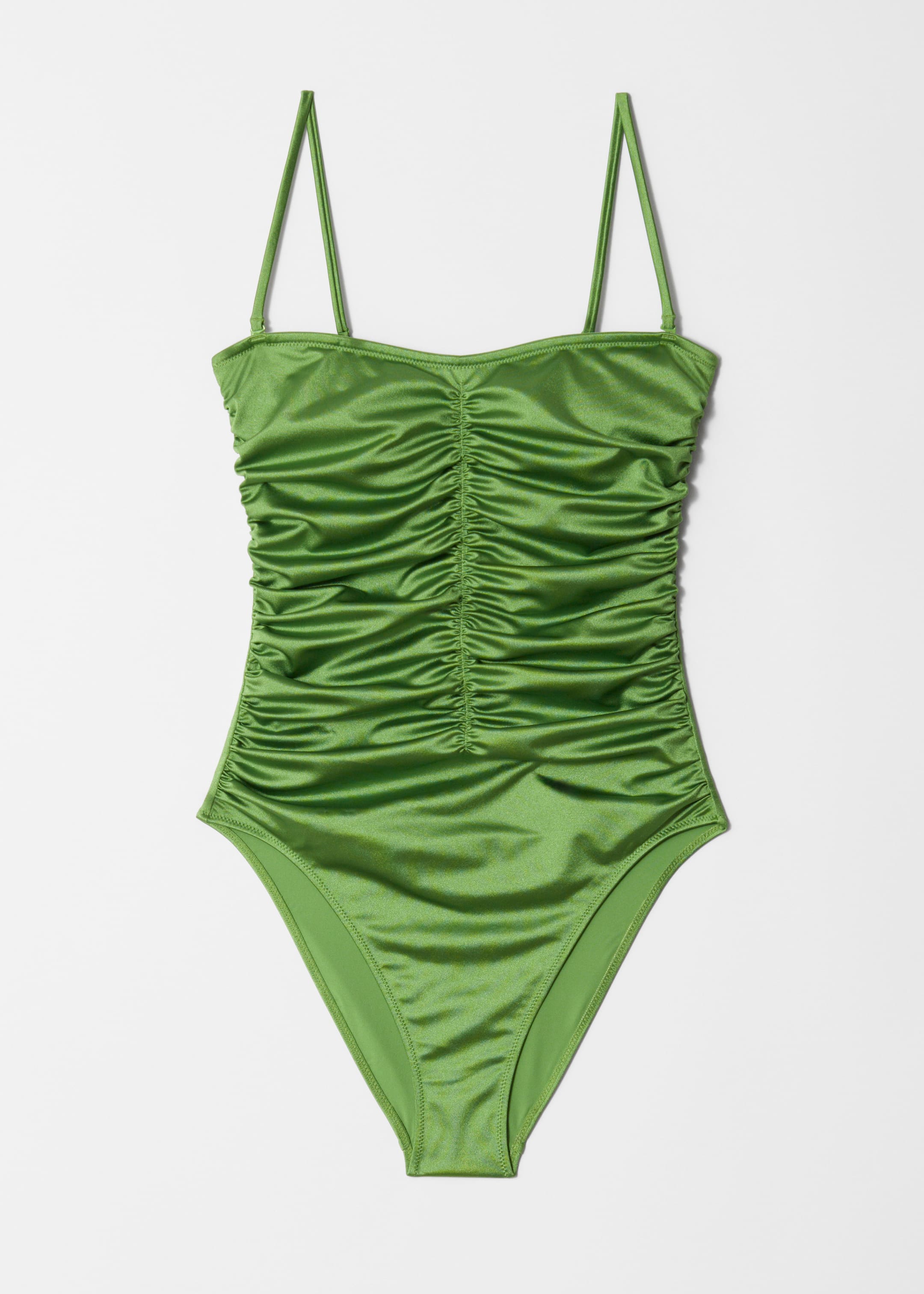 Agrandir l'image: Maillot de bain froncé - Vert - FEMME | H&M FR 5