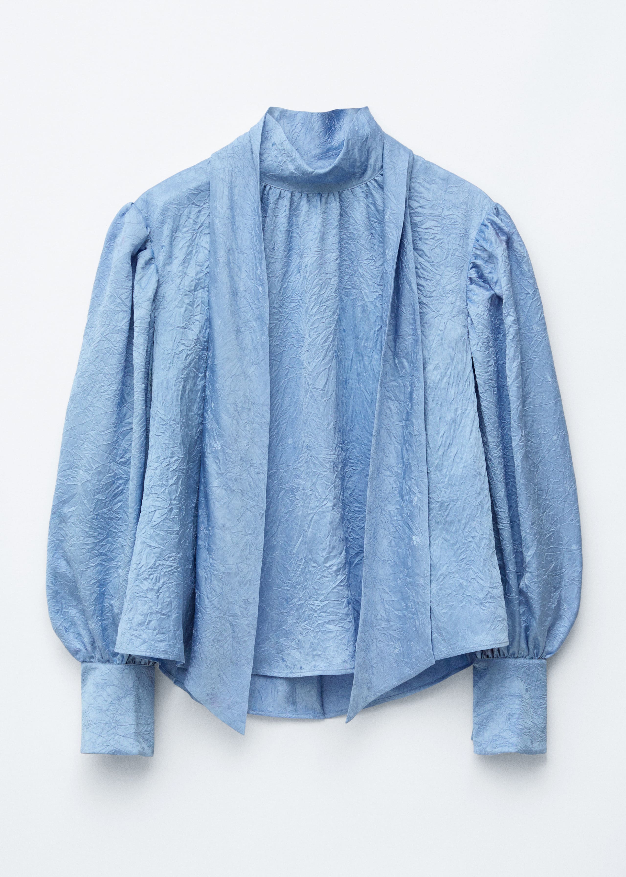 Image of Bow-Collar Blouse