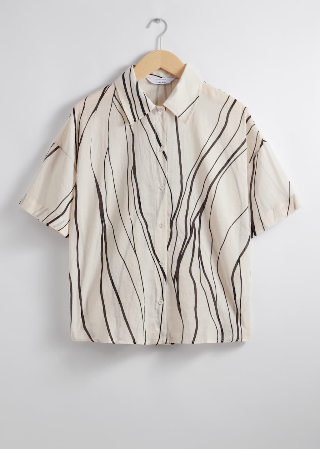 Camisa de manga corta - Negro - Bodegón