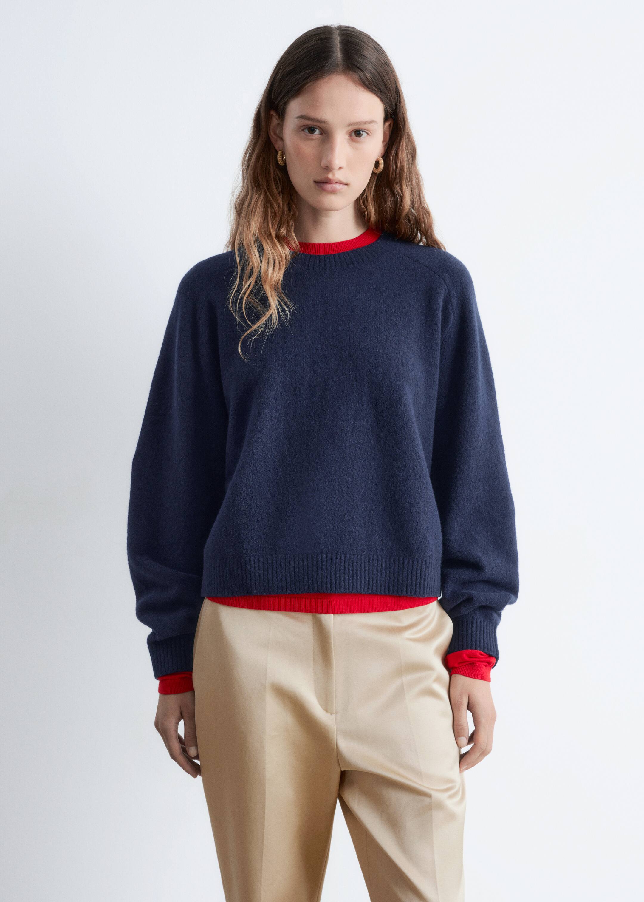 Agrandir l'image: Pull en maille - Bleu foncé - FEMME | H&M CH 1