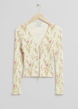Cream Floral