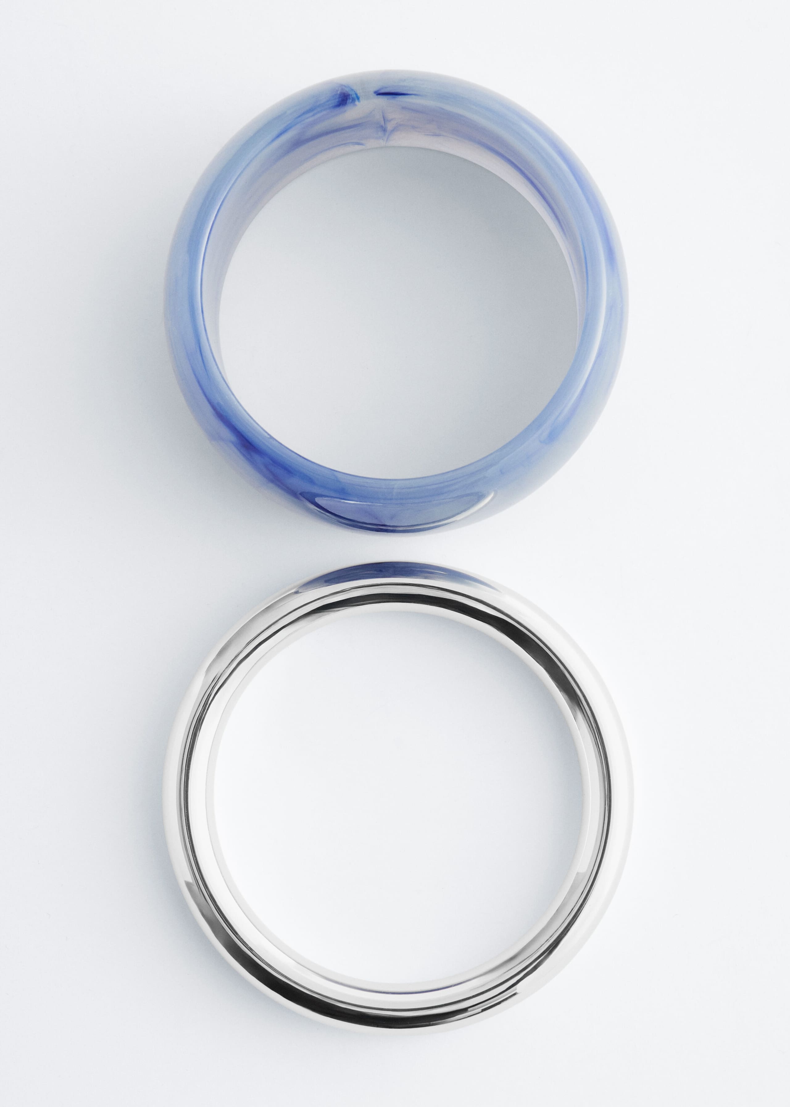 Cuff Set - Silver/Blue - Still Life