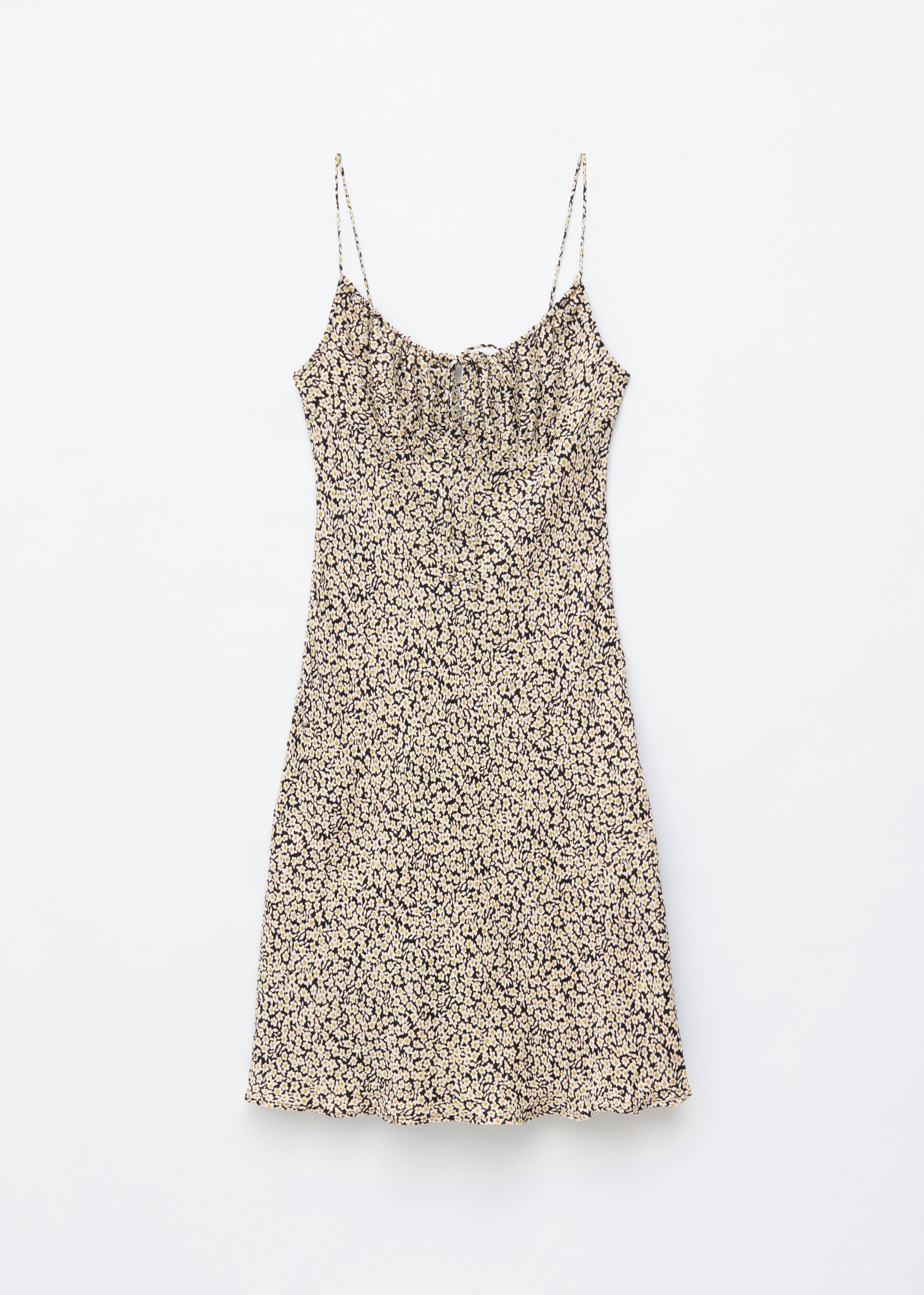 Drawstring Mini Dress