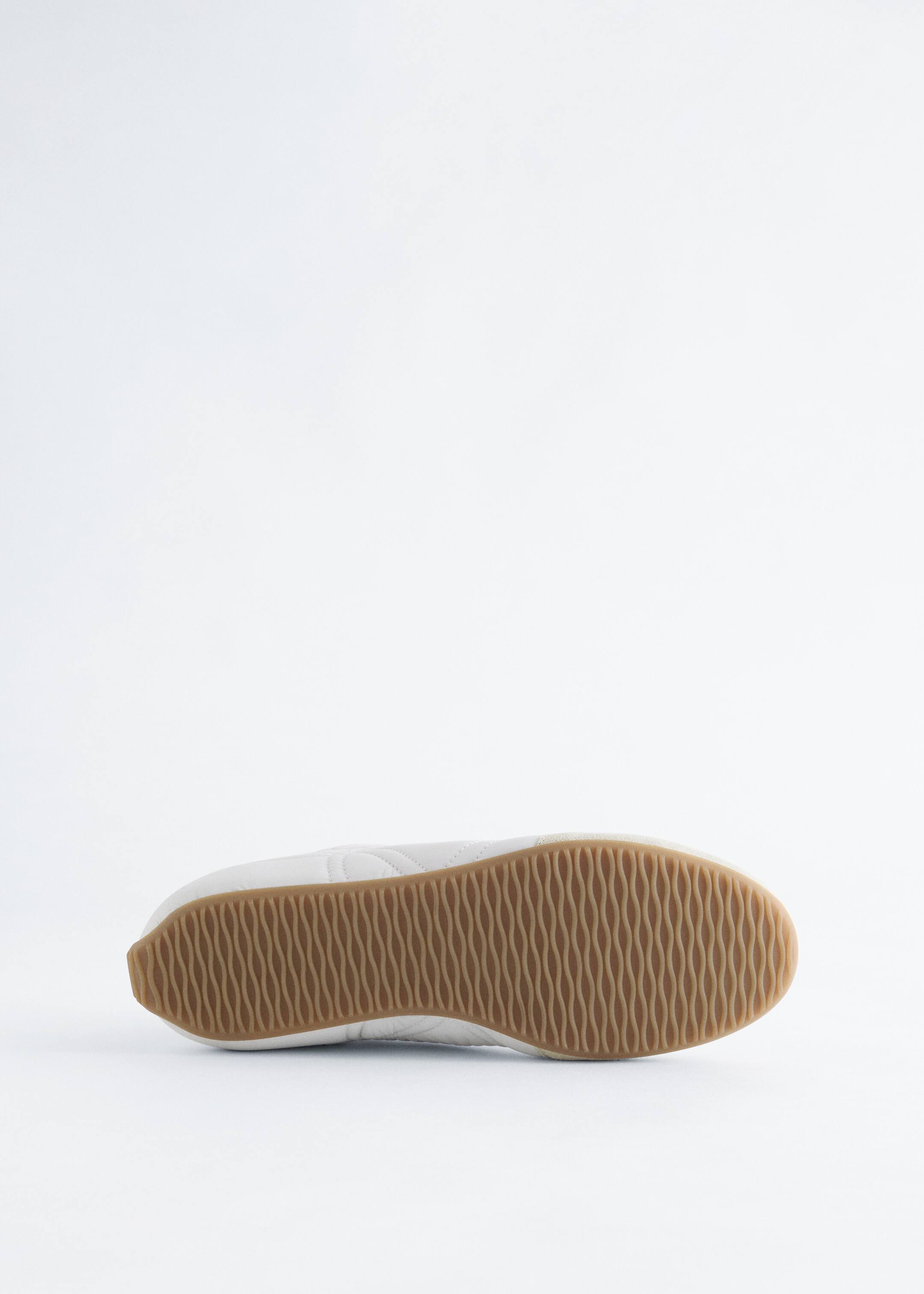 Agrandir l'image: Baskets à détails en daim - Blanc/Beige - FEMME | H&M FR 5