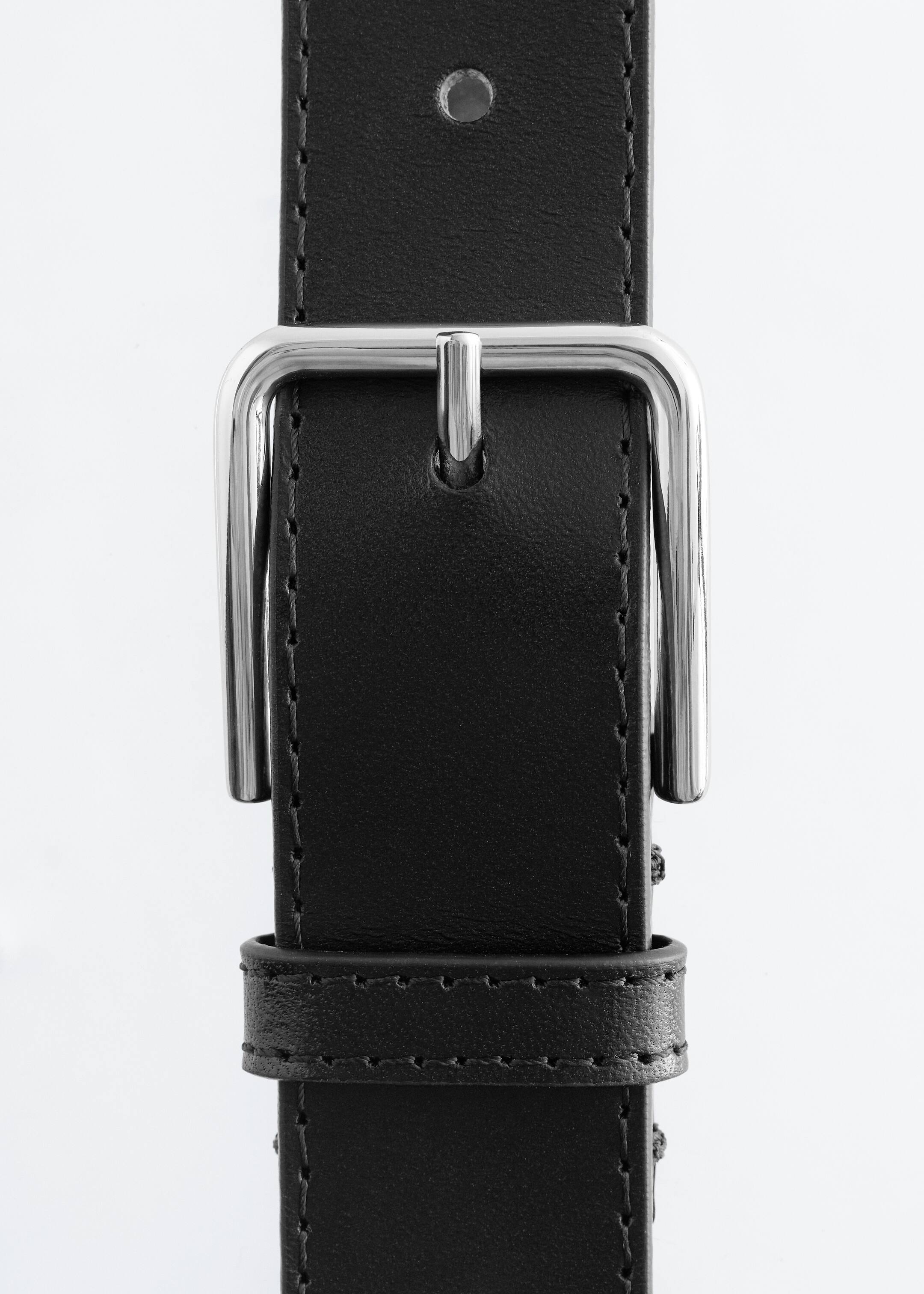 Agrandir l'image: Ceinture en cuir - Noir - FEMME | H&M BE 4