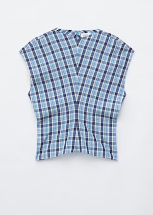 Light Blue/Checked