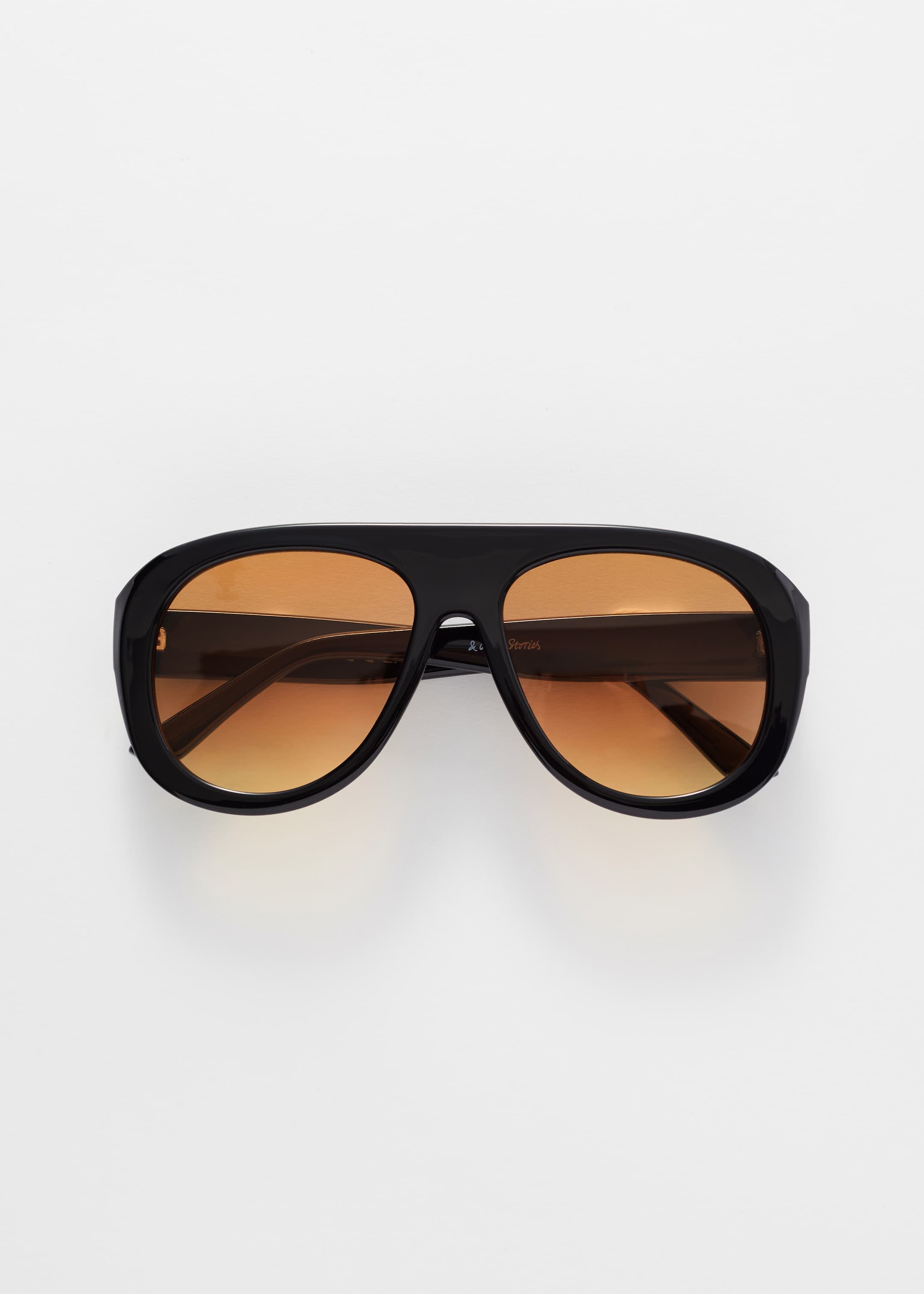 Visualizza immagine più grande: Occhiali da sole chunky in stile aviatore - Nero - DONNA | H&M IT 1