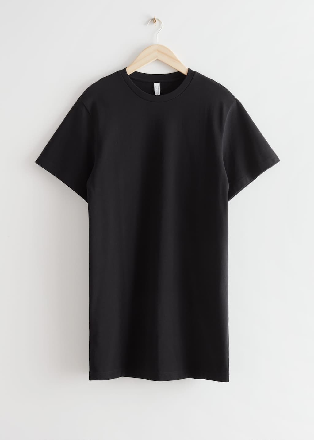Relaxed T-Shirt Mini Dress - Grey Melange - Still Life