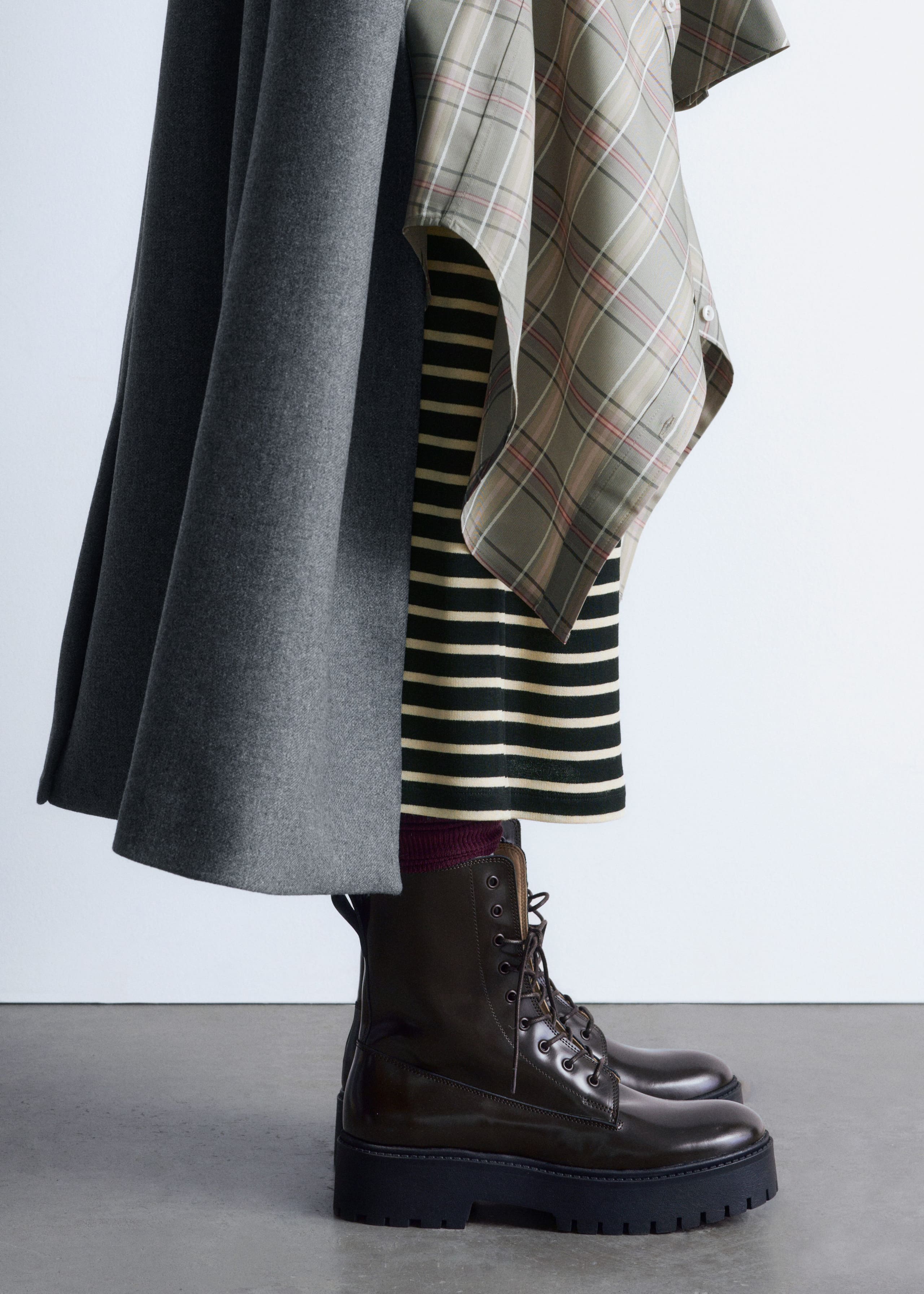 Image of Schnürstiefel aus Leder