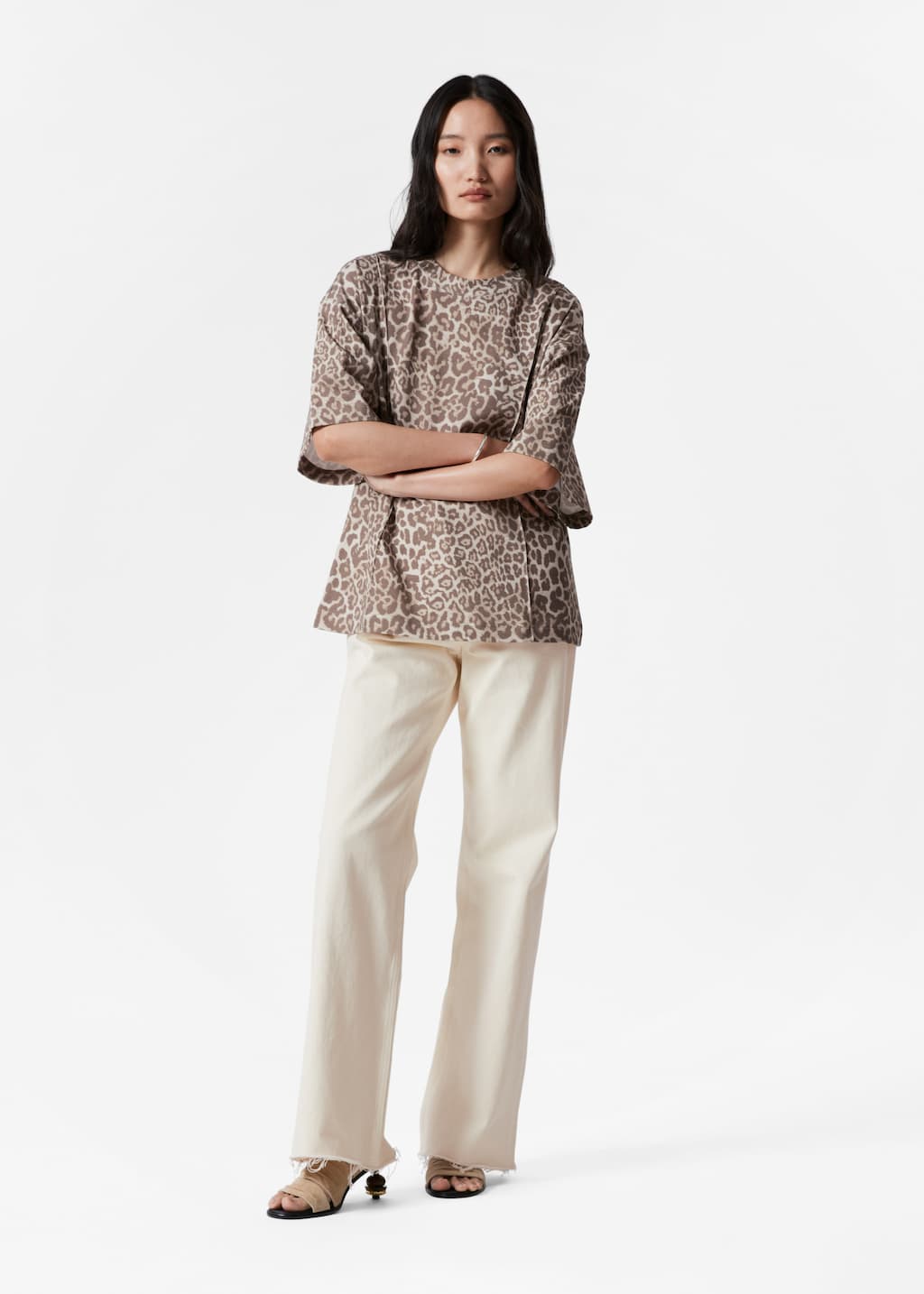 T-shirt structuré - Jaune - Lookbook