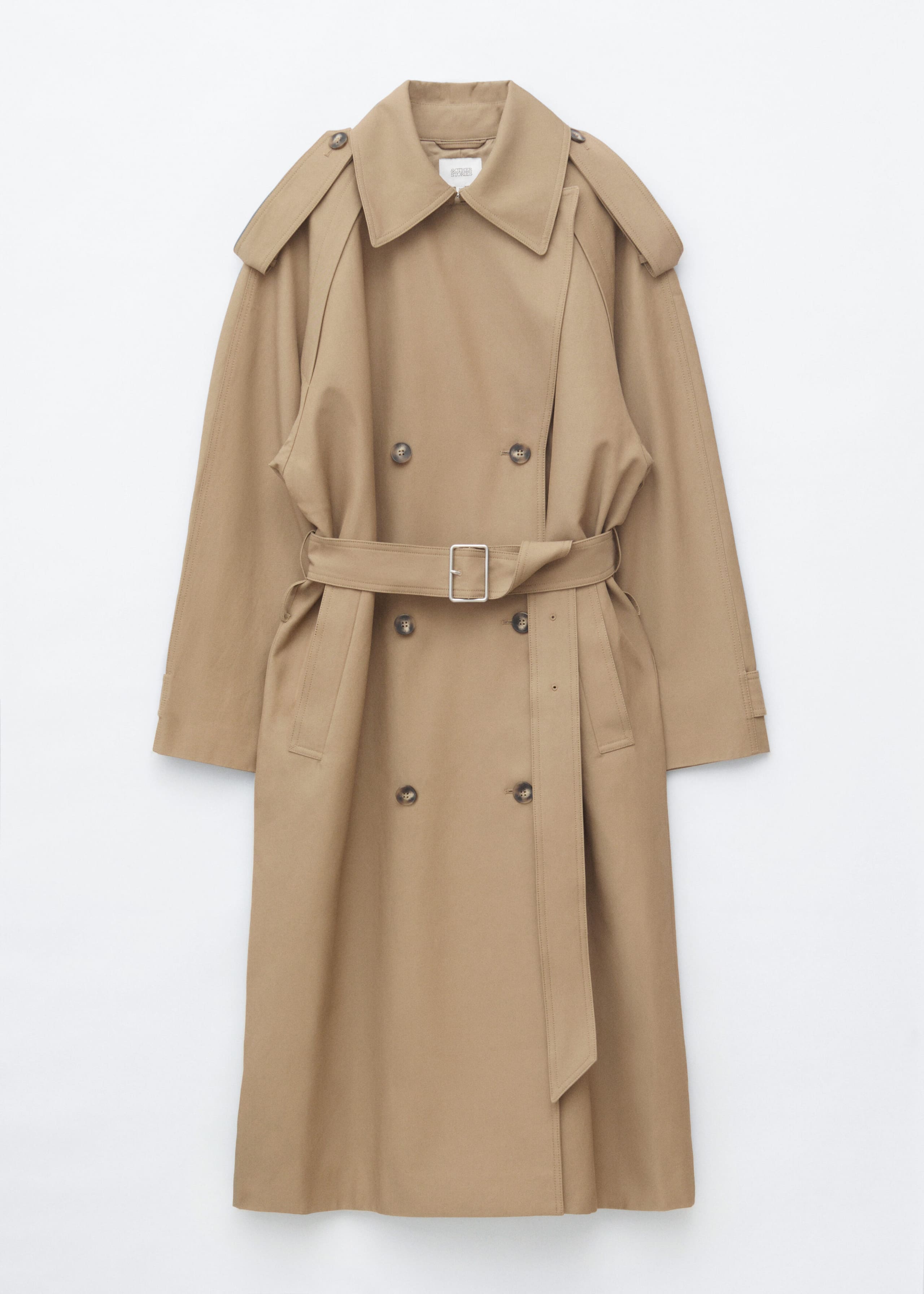 Relaxed Trench Coat - Beige - Still Life