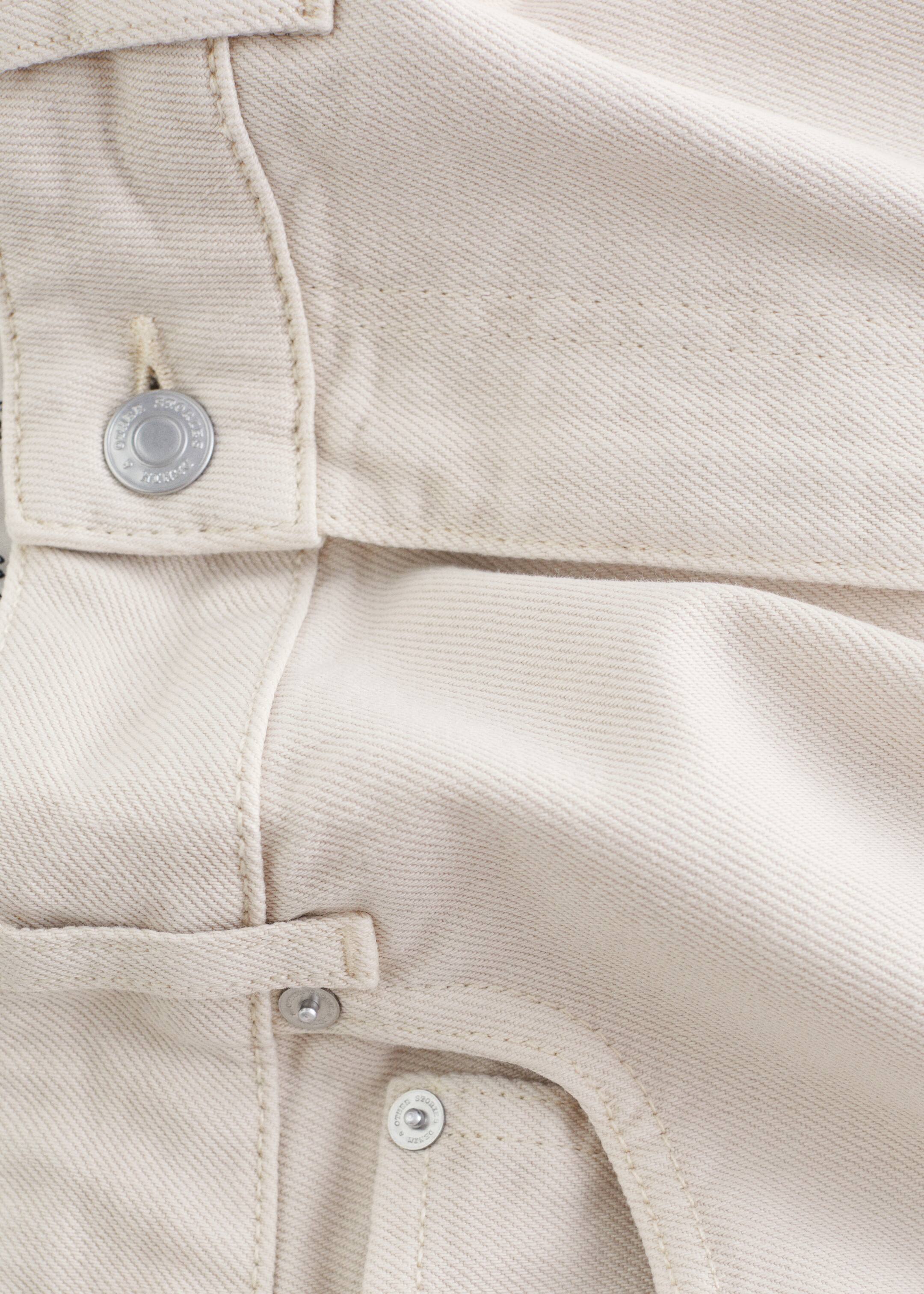 Grösseres Bild ansehen: Schmal zulaufende Jeans - Cremeweiß - DAMEN | H&M CH 8