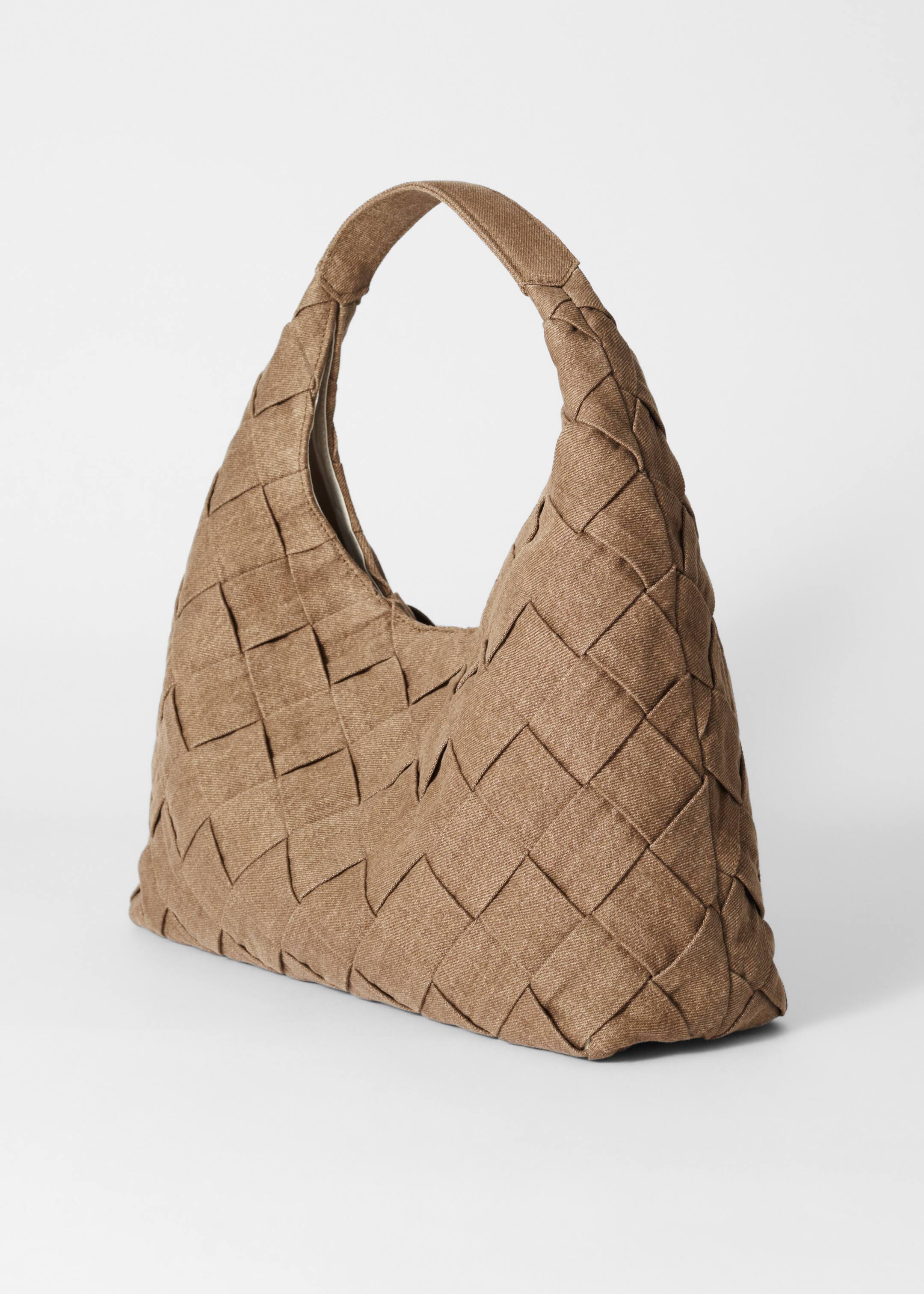 Zobrazit větší obrázek: Pletená denimová taška - Brown - ŽENY | H&M CZ 2