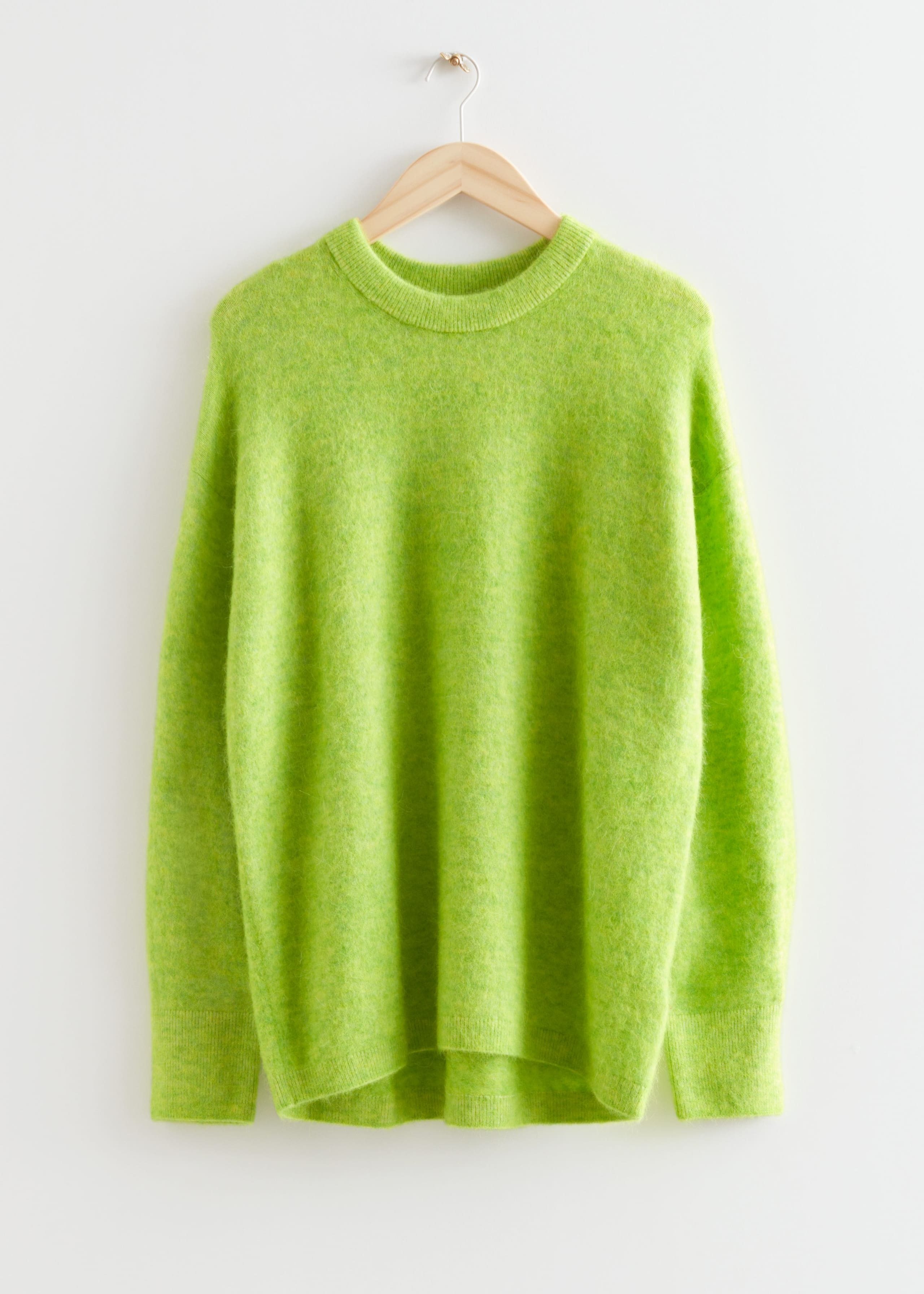 OversizedKnitSweater - Lime - Bodegón