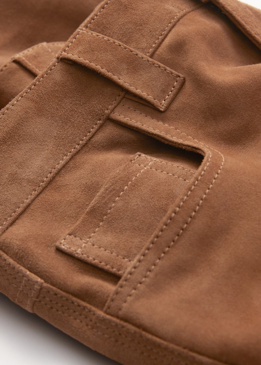 Image of Suede Trousers