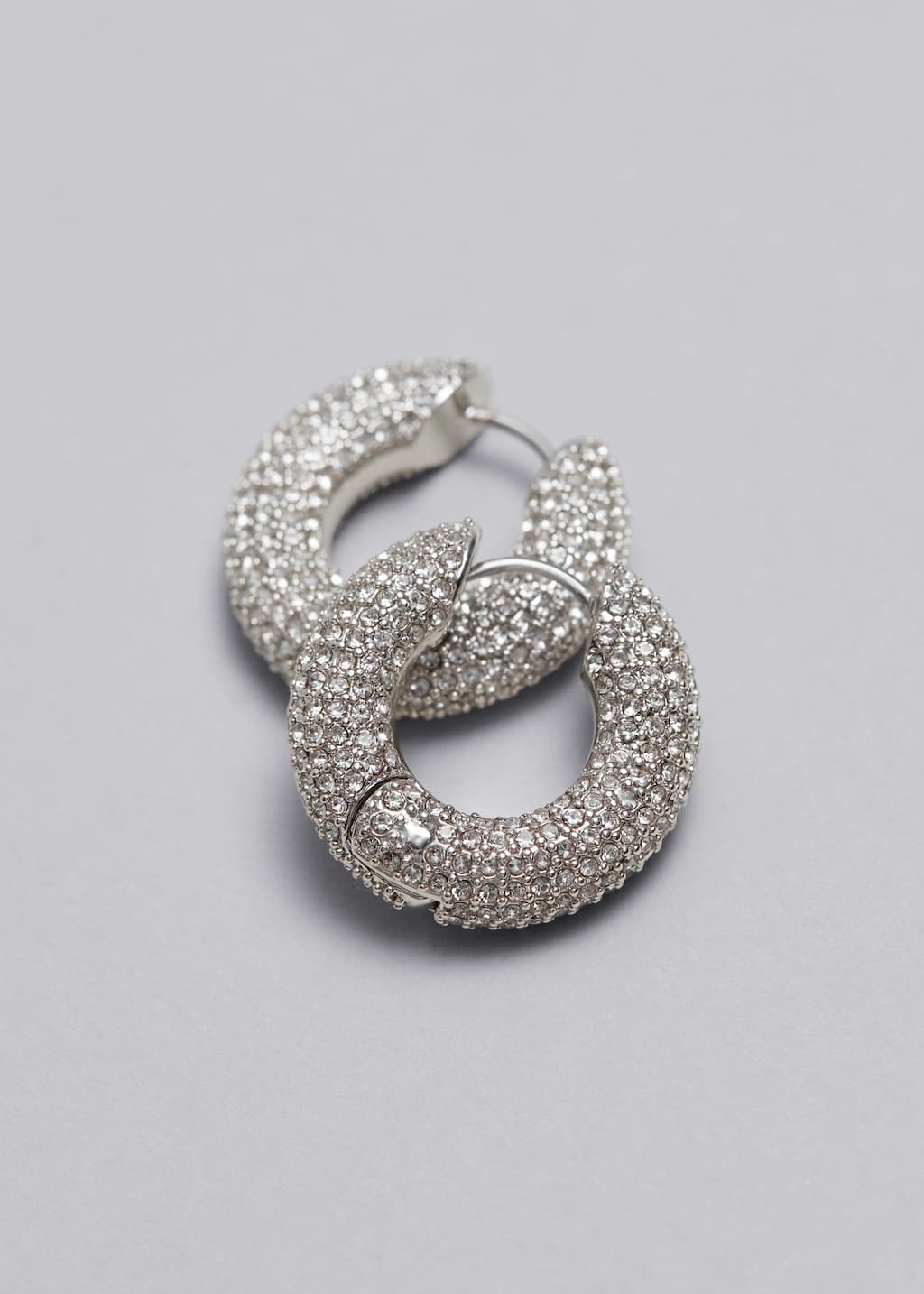 Crystal Hoop Earrings