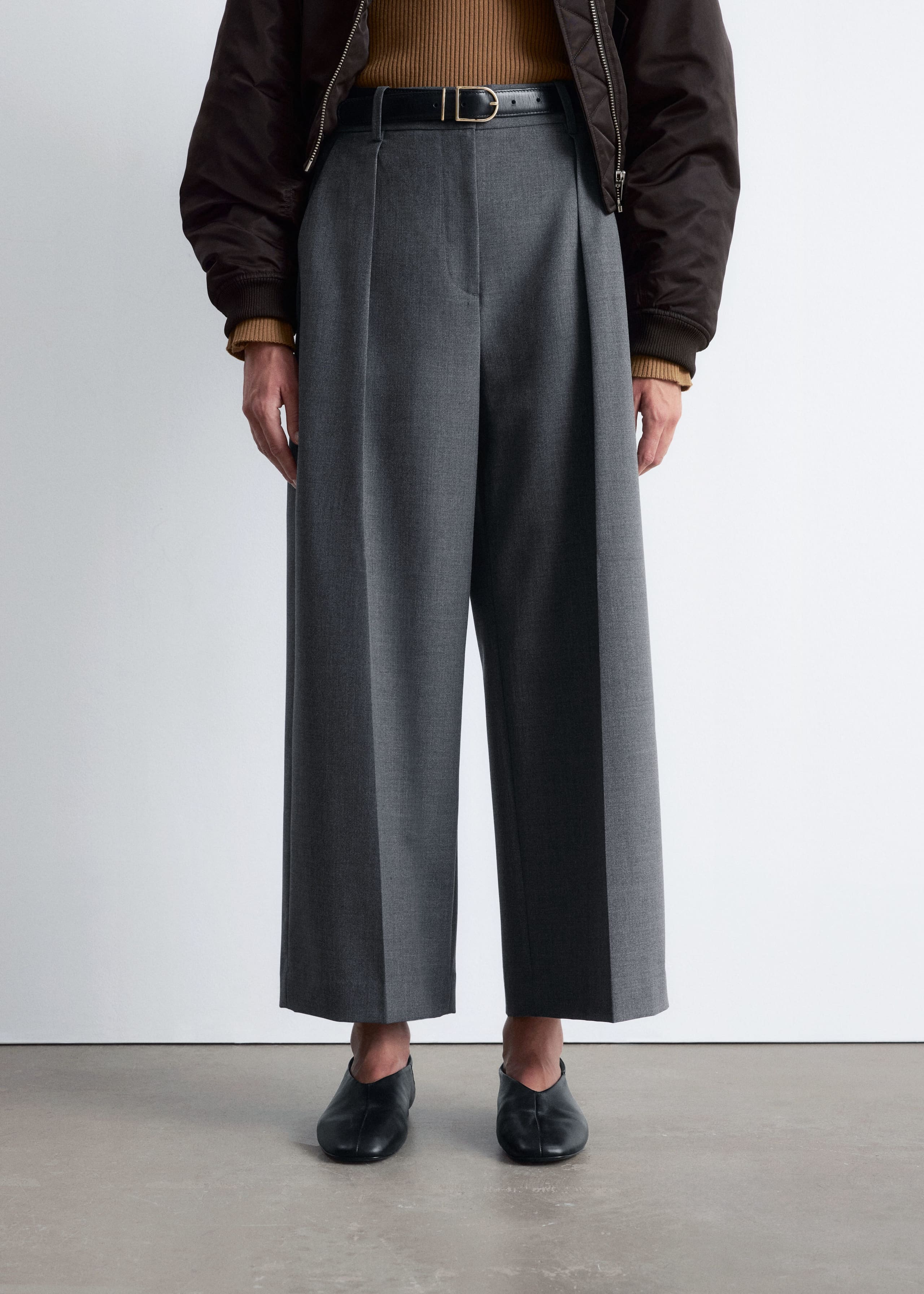Image of Tailored Press-Crease Trousers