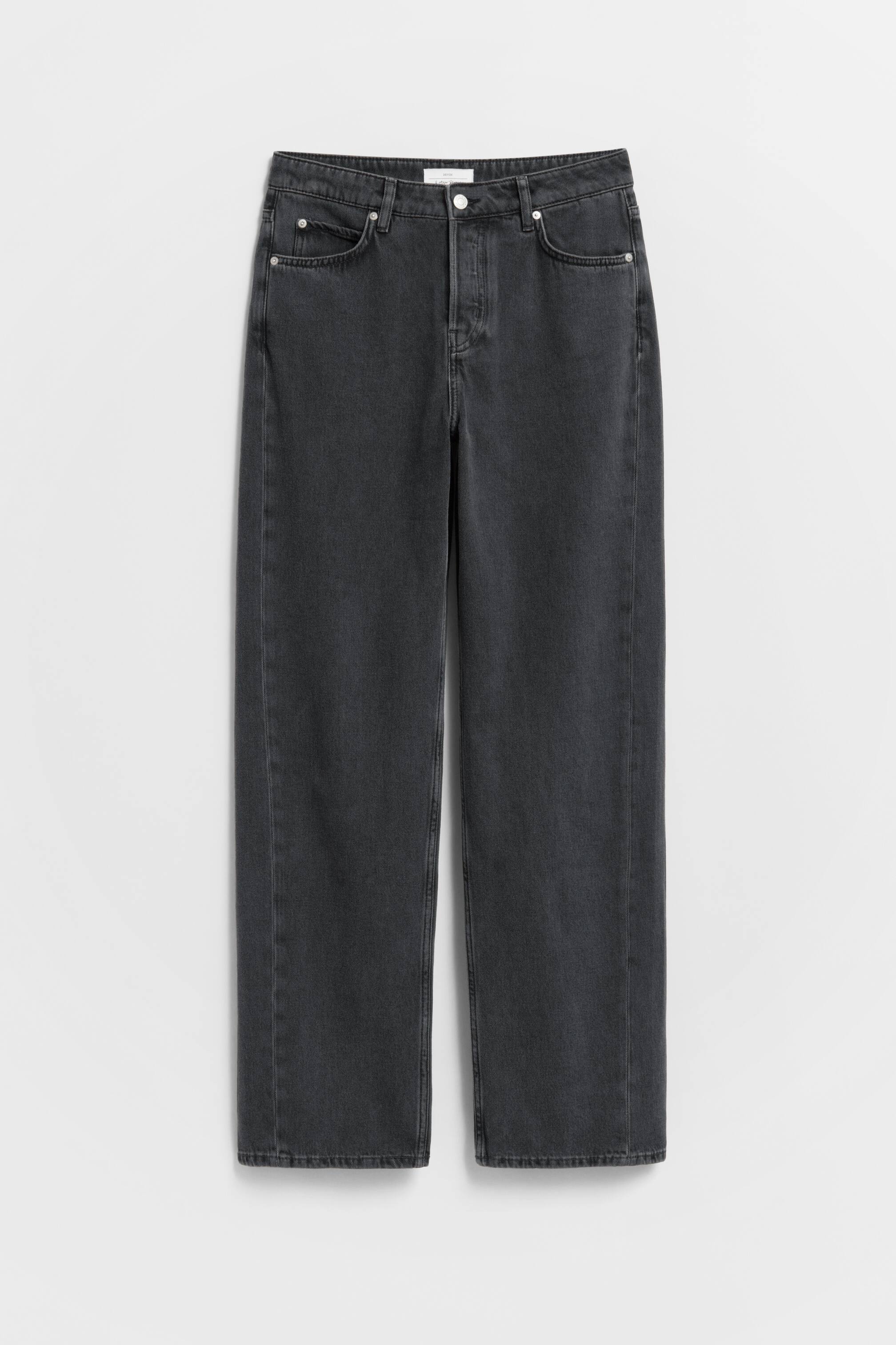 Agrandir l'image: Jean fuselé décontracté - Noir - FEMME | H&M FR 1