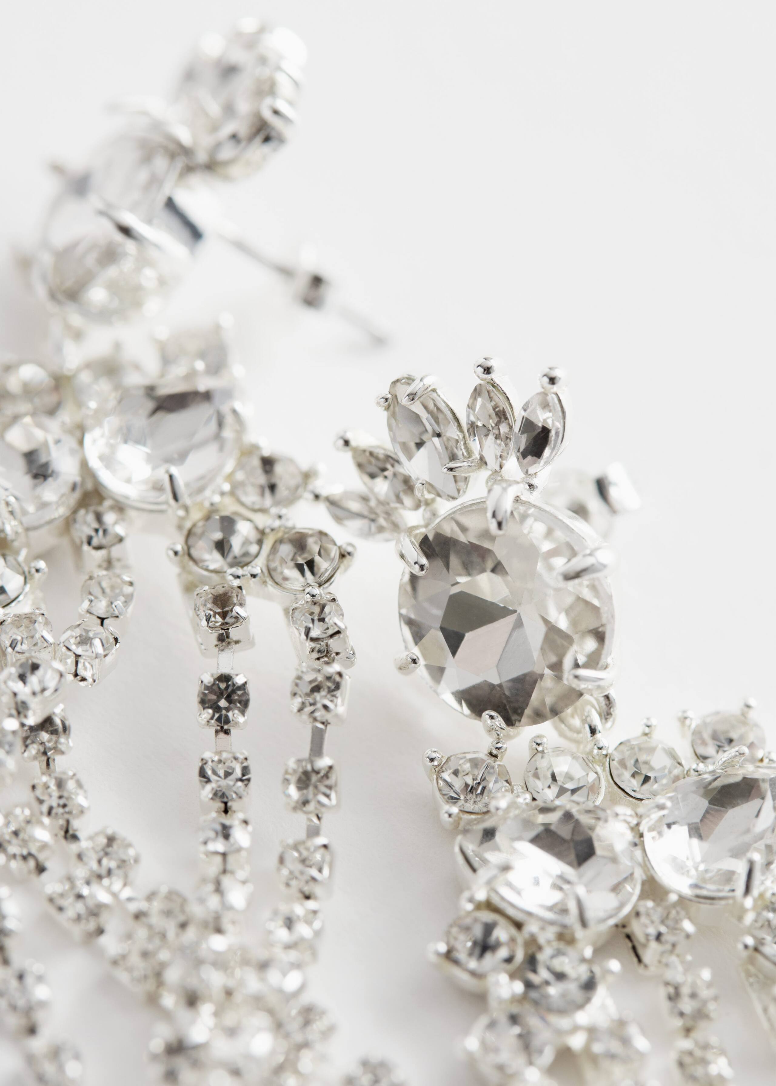 DanglingRhinestoneEarrings - {{variantName}} - Descrizione dettagliata