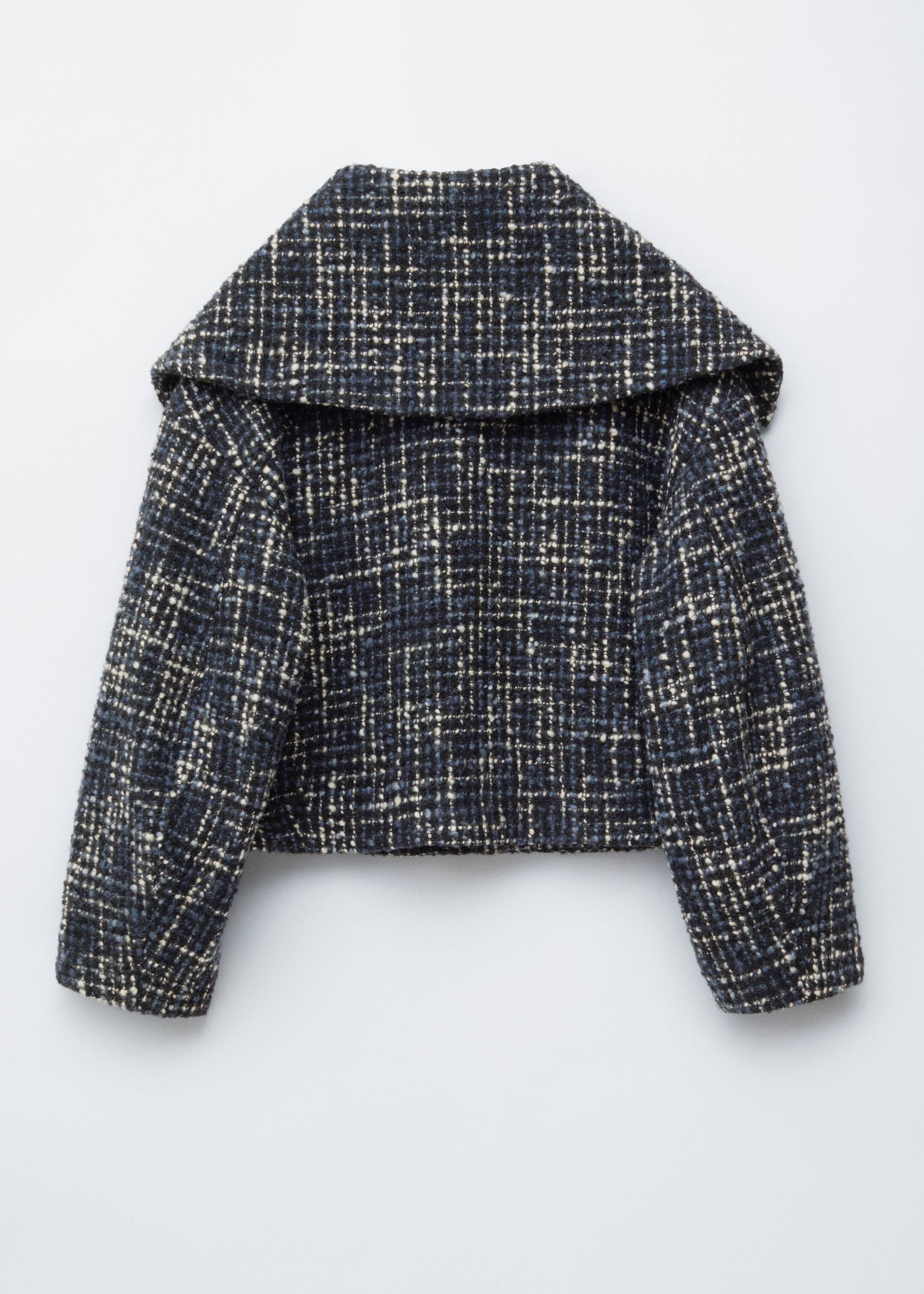 Agrandir l'image: Veste courte en laine - Noir/bleu - FEMME | H&M CH 7