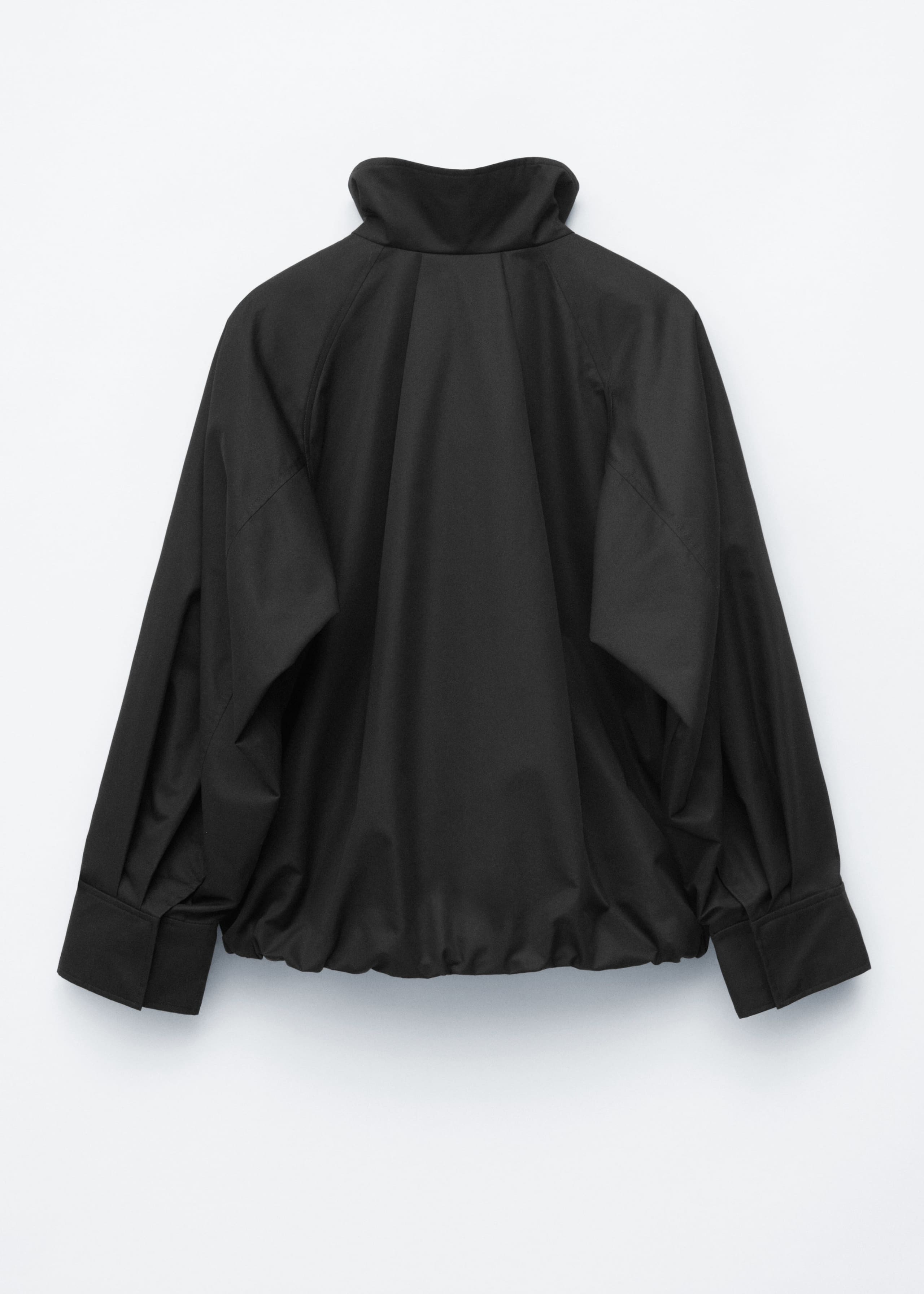 Image of Zip-Up Twill Jacket