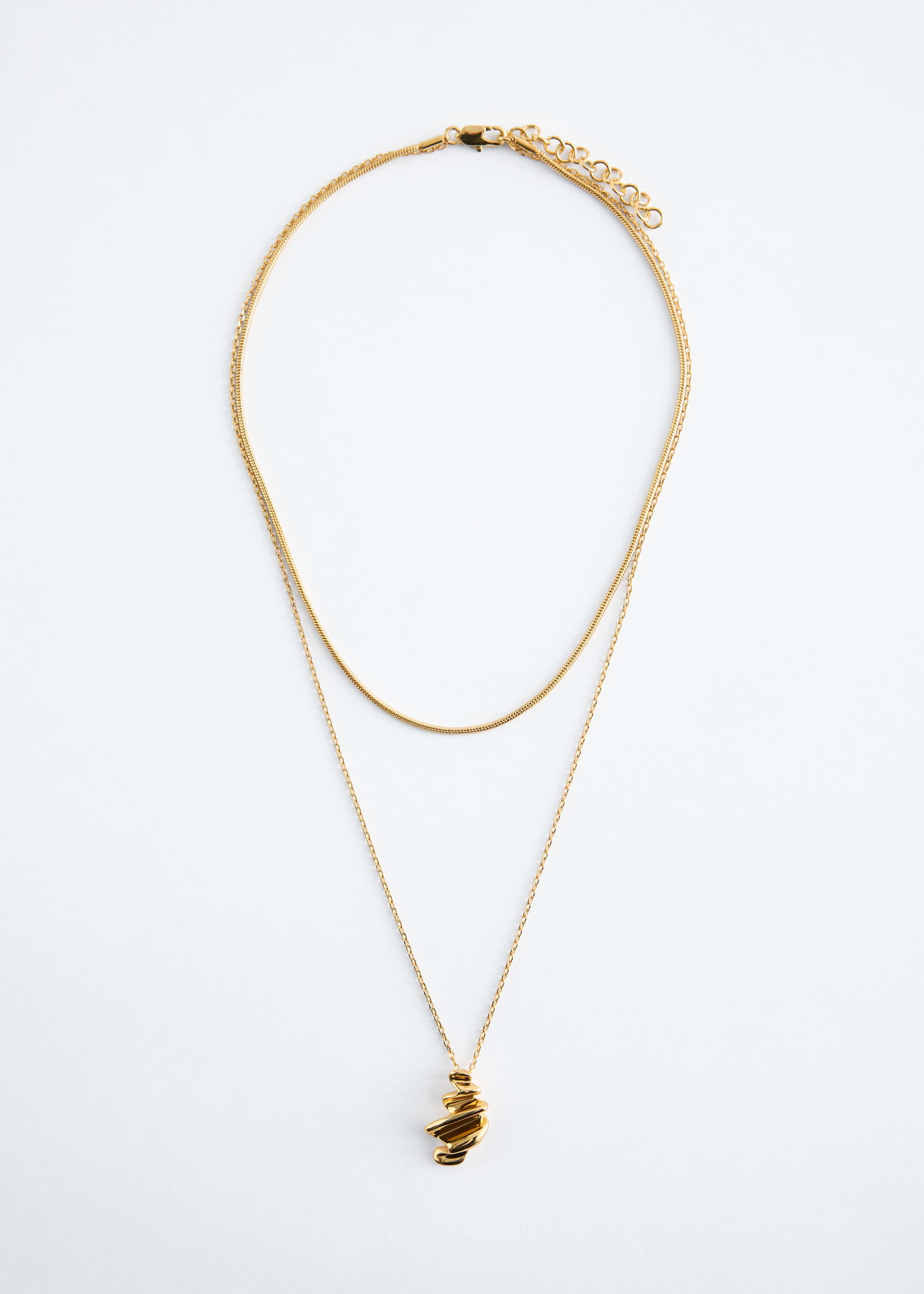 Größeres Bild ansehen: Mehrlagige Halskette mit Anhänger - Gold - Ladies | H&M DE 1