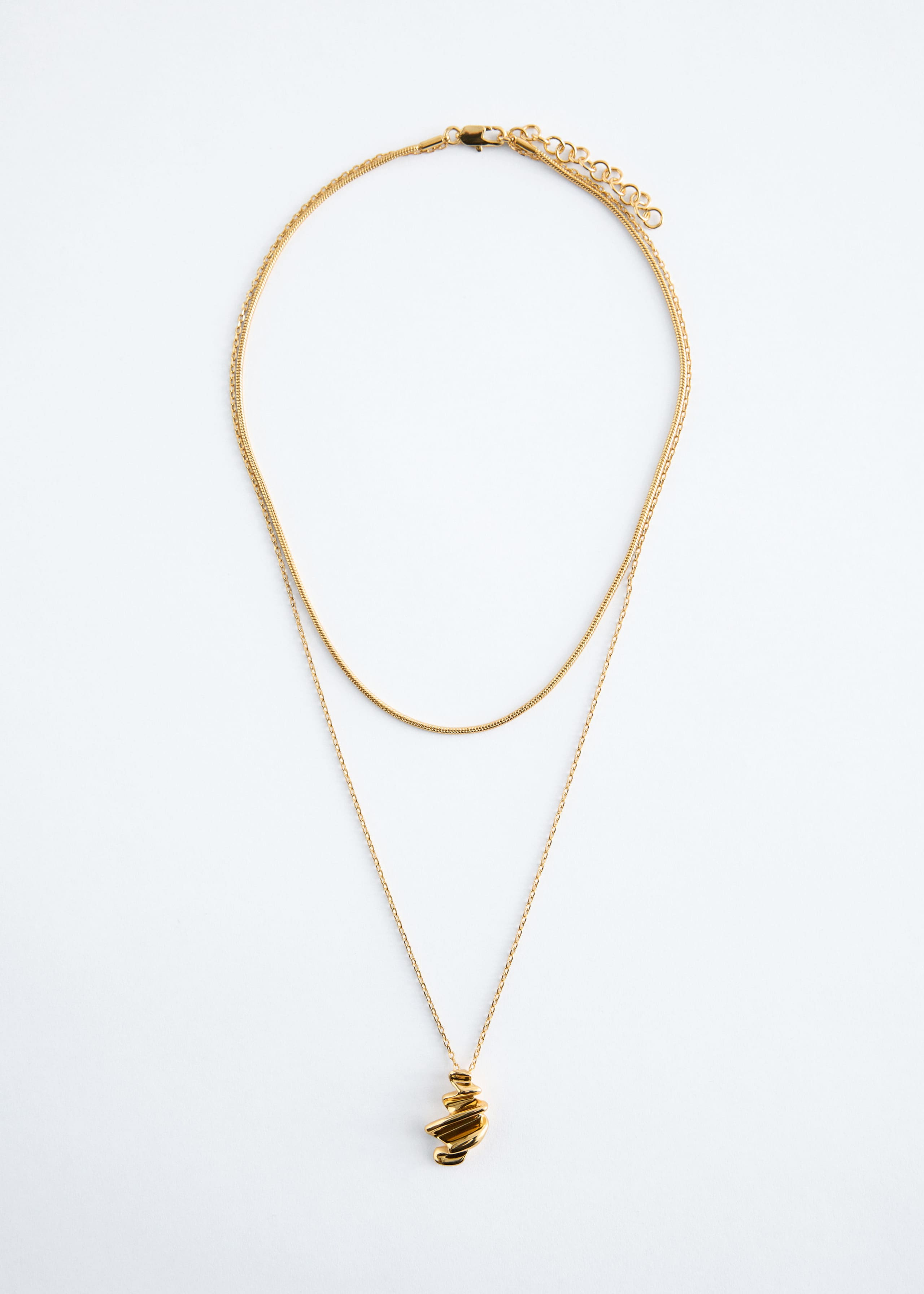 Image of Layered Pendant Necklace