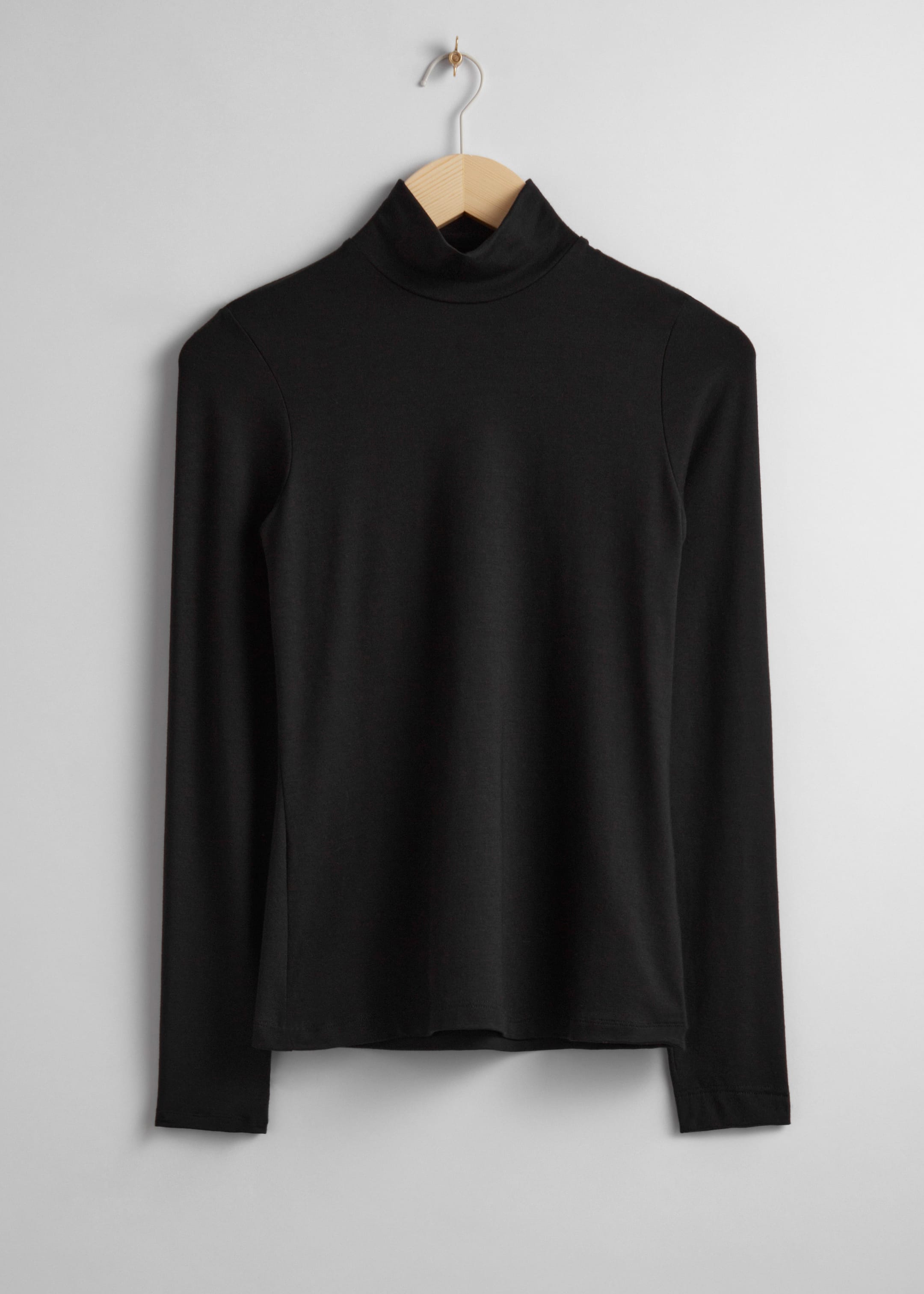 View larger image: Turtleneck Top - Black - Ladies | H&M GB 1