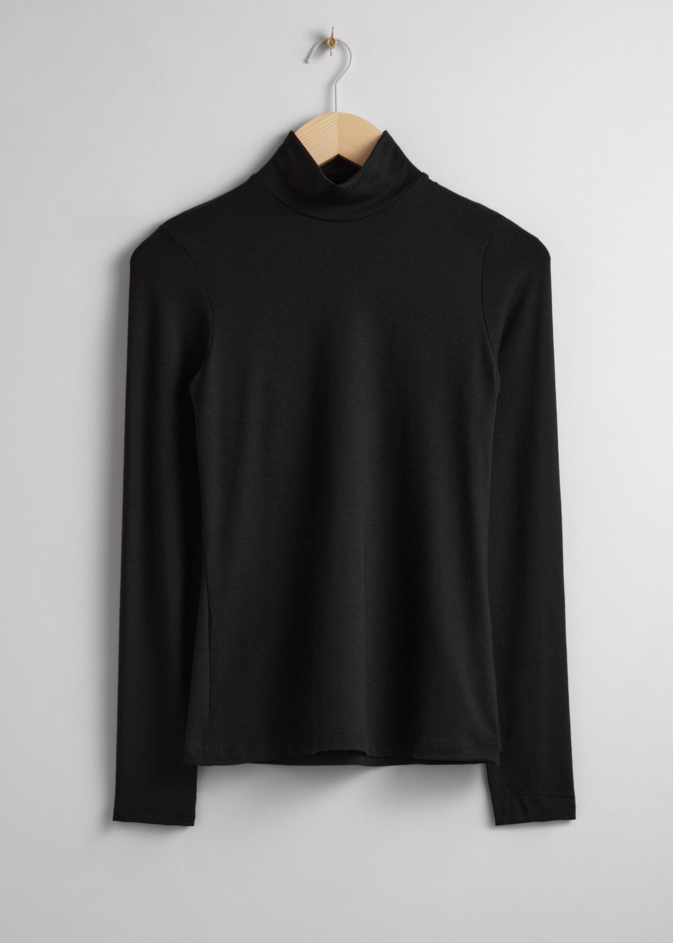 View larger image: Turtleneck Top - Black - Ladies | H&M GB 1